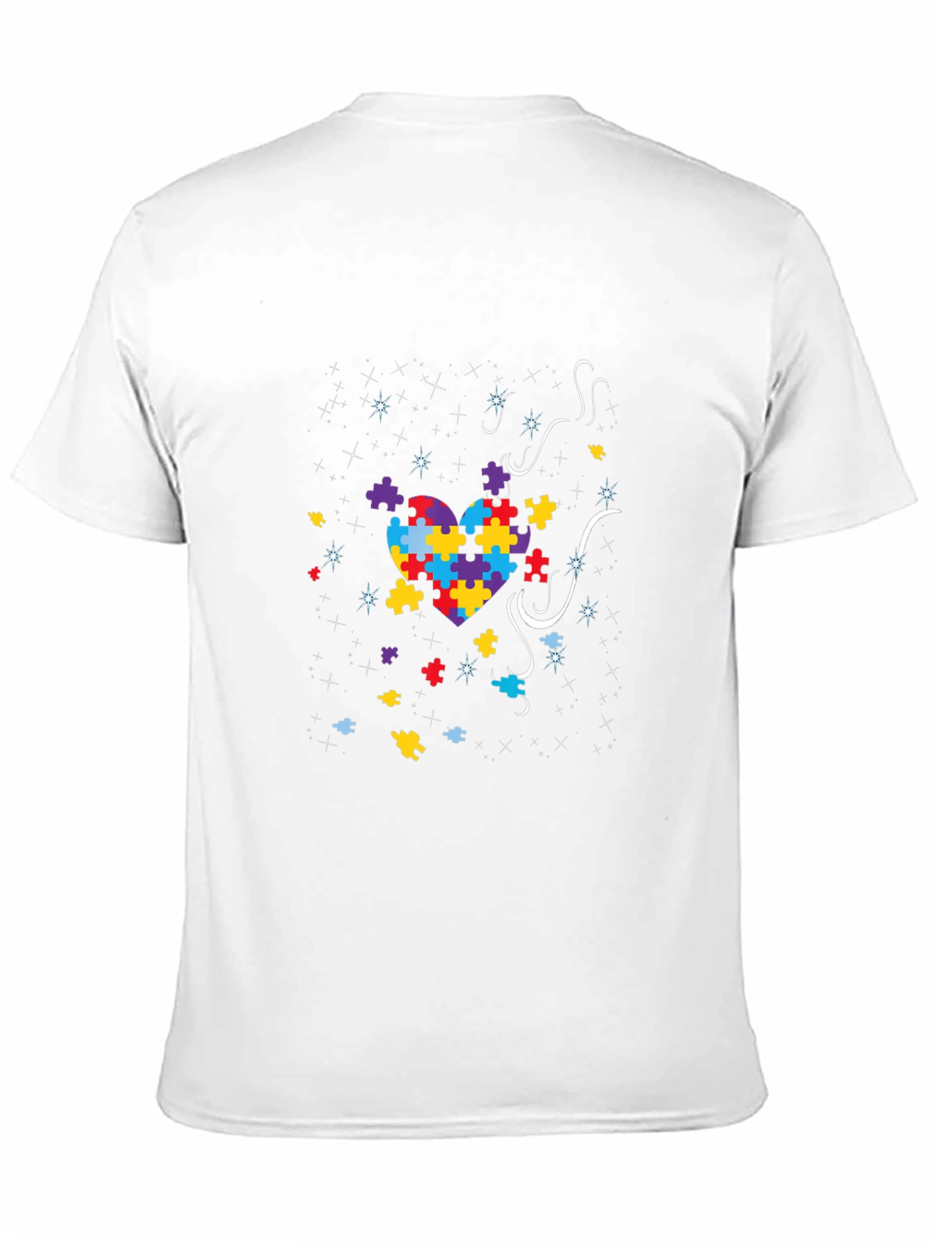 Autism Awareness Puzzle Heart T-Shirt