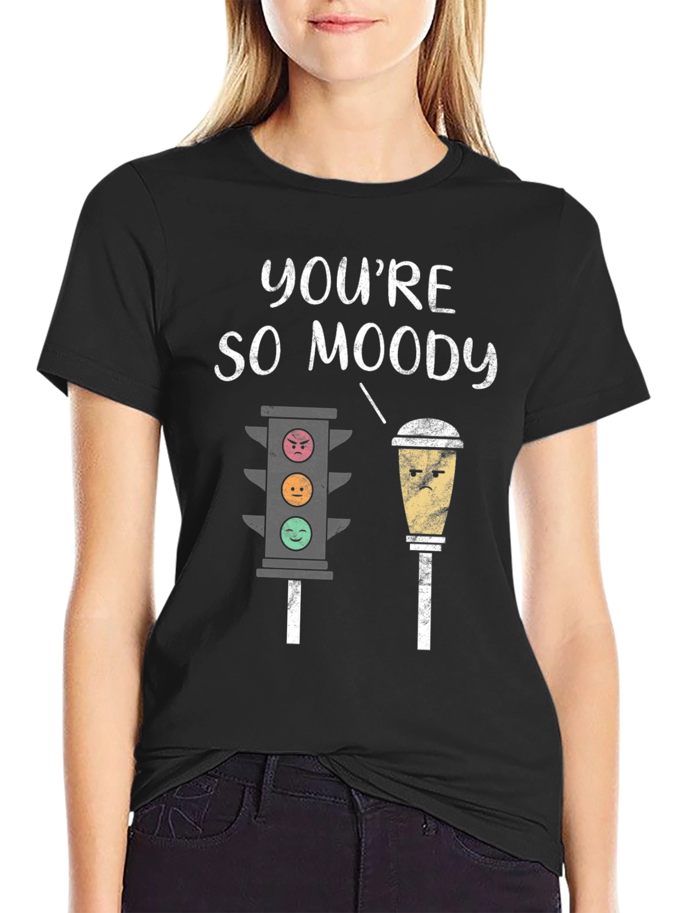 Moody Graphic Tee - Express Yourself!