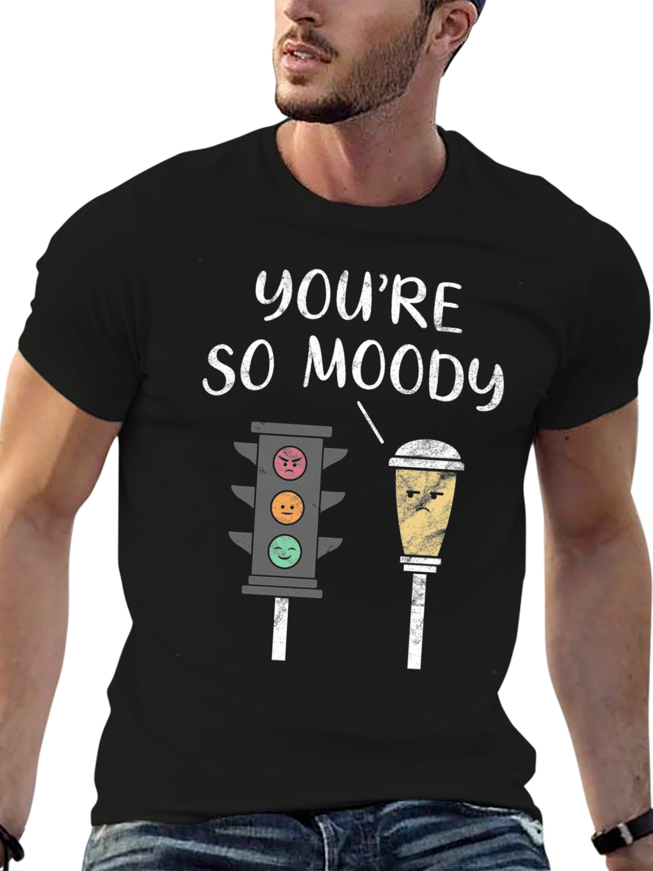 Moody Graphic Tee - Express Yourself!