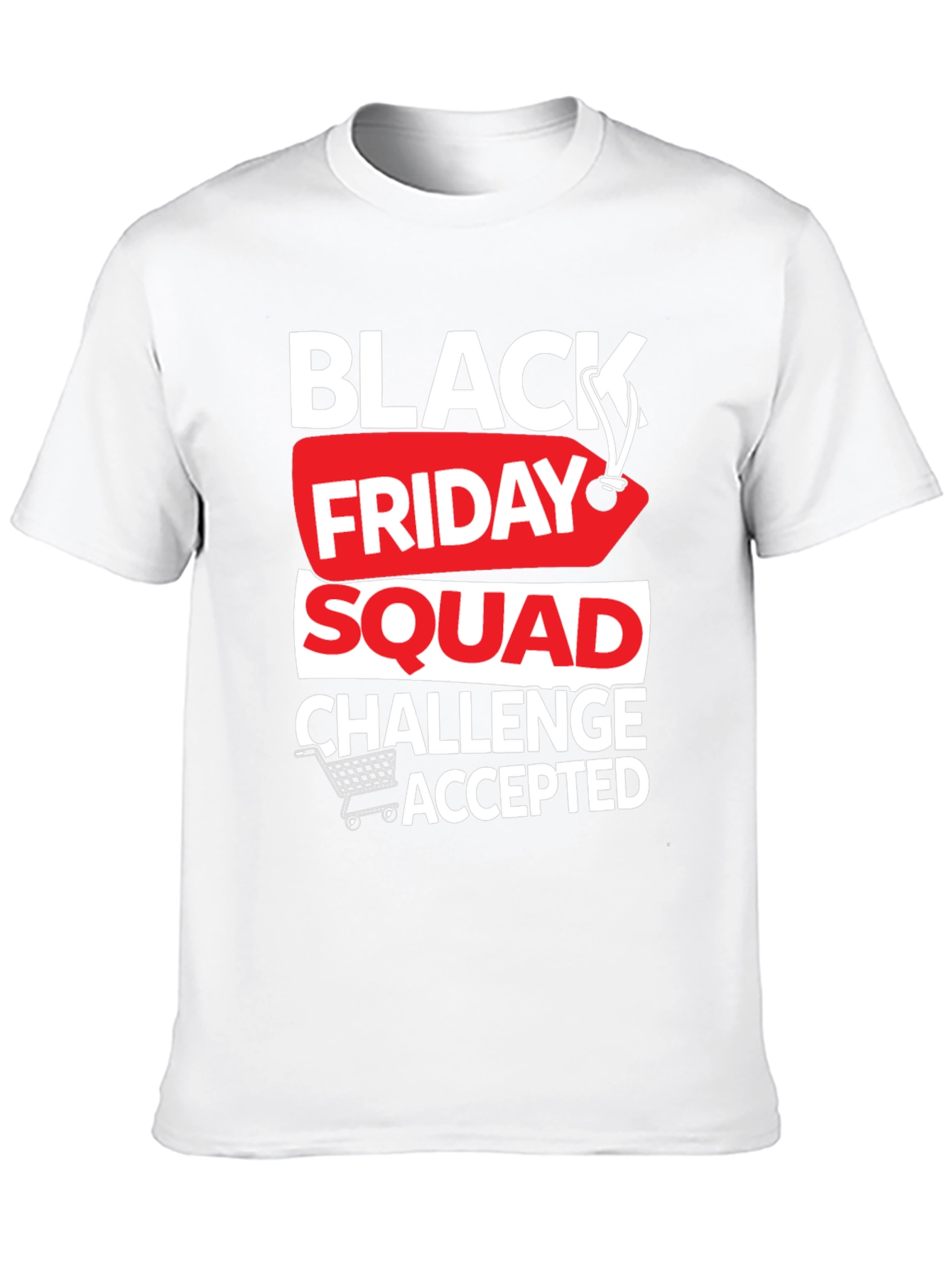 Black Friday Squad Challenge Accepted T-Shirt