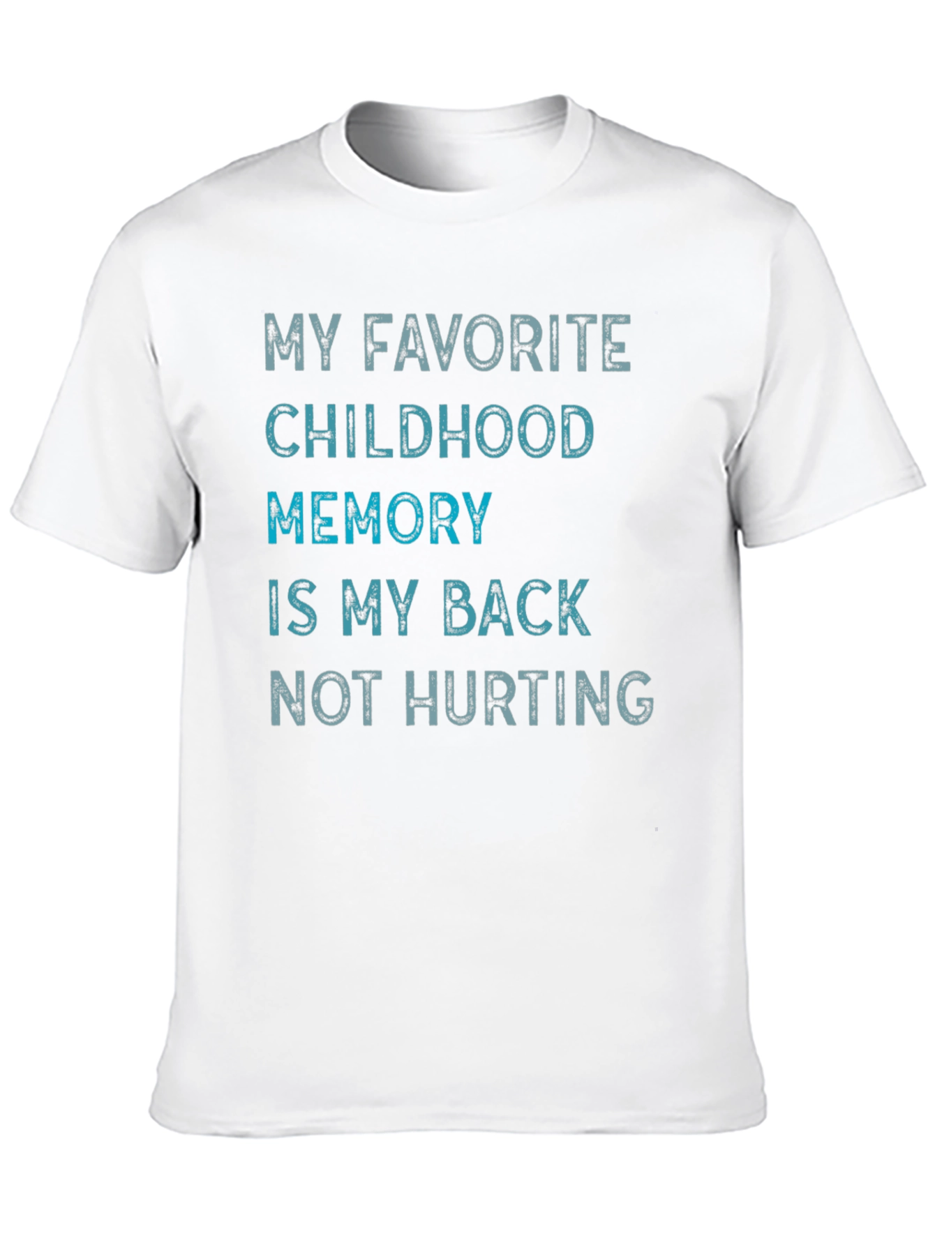 Funny My Back Not Hurting Graphic Tee