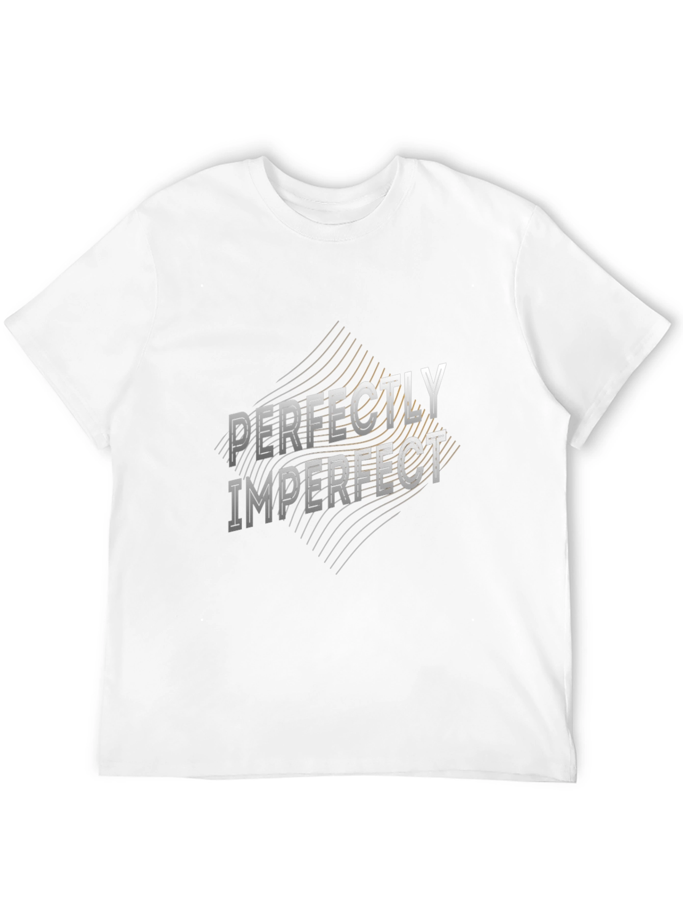 Perfectly Imperfect Black T-Shirt