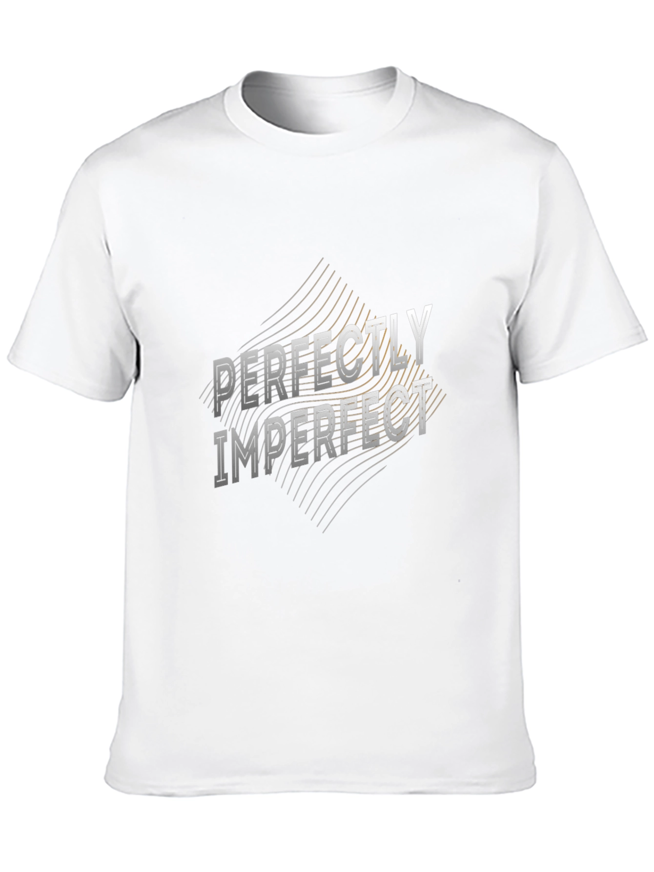 Perfectly Imperfect Black T-Shirt