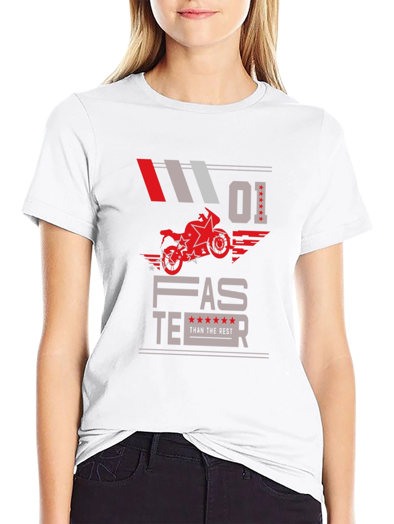 Faster Than The Rest Motorcycle T-Shirt