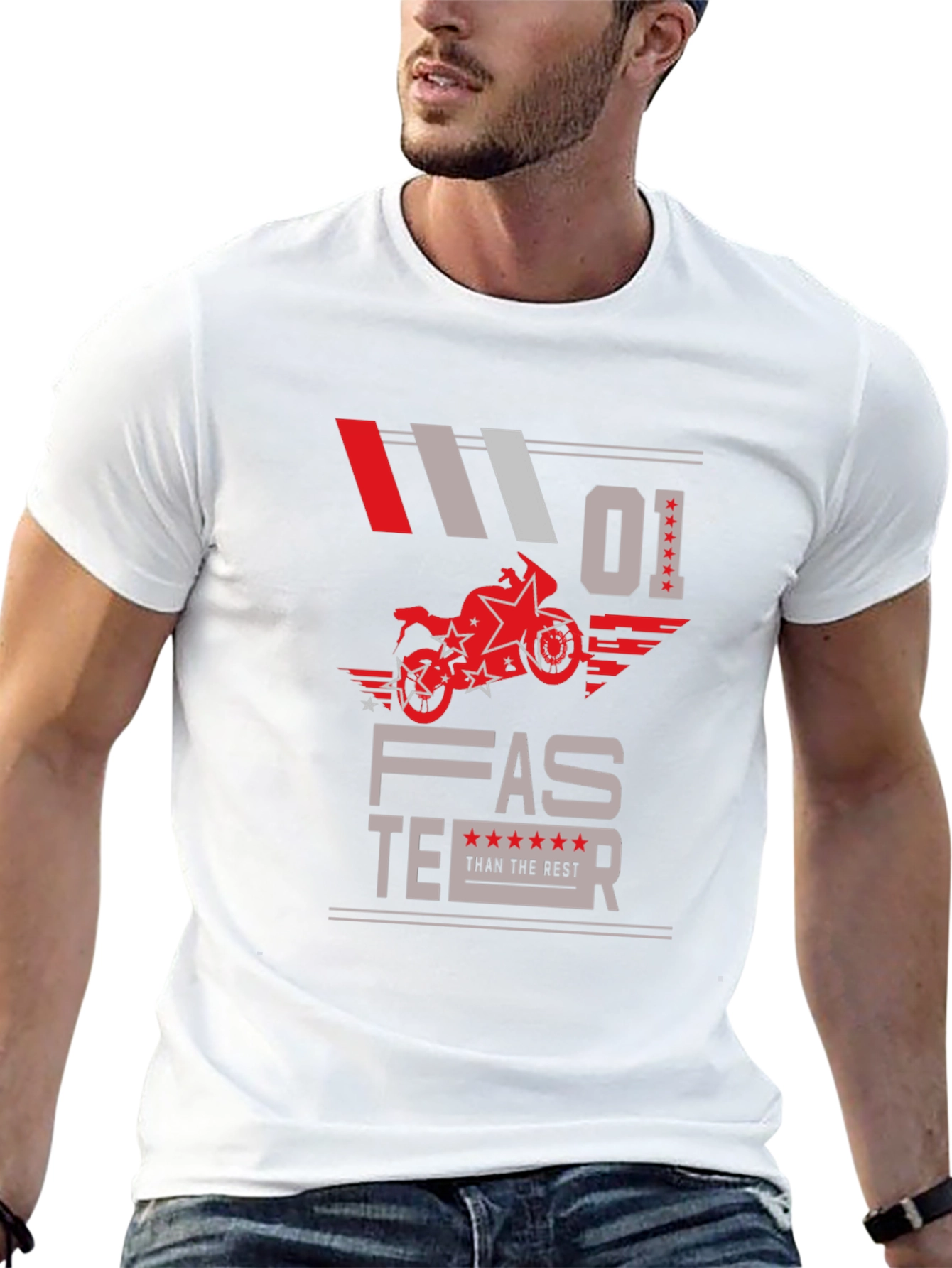 Faster Than The Rest Motorcycle T-Shirt