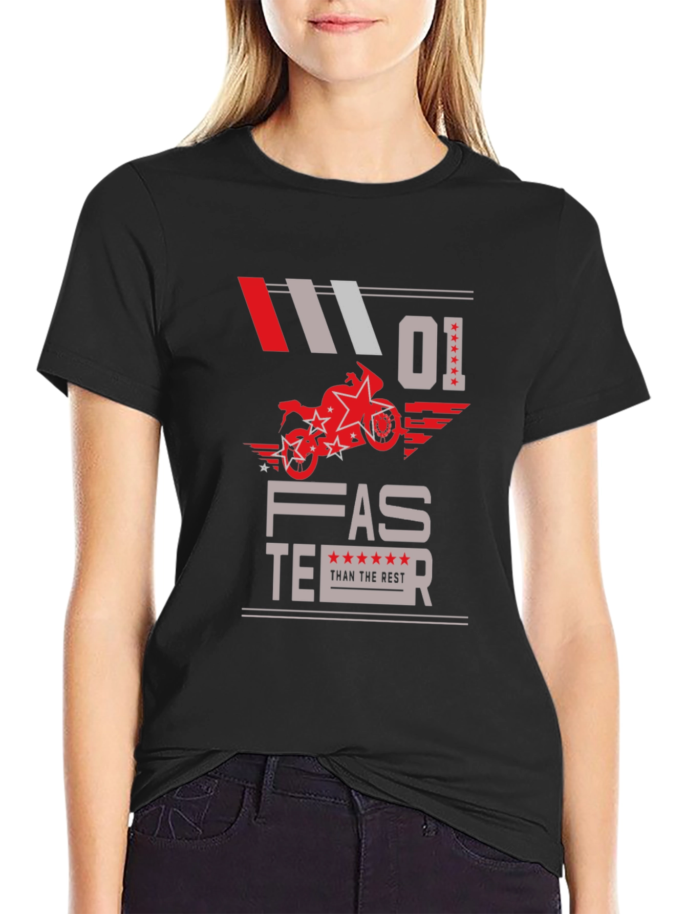 Faster Than The Rest Motorcycle T-Shirt