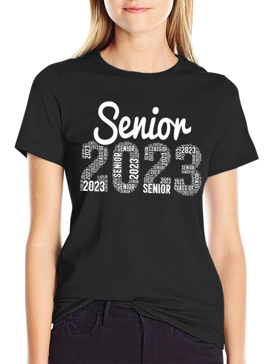 Senior 2023 Word Art T-Shirt