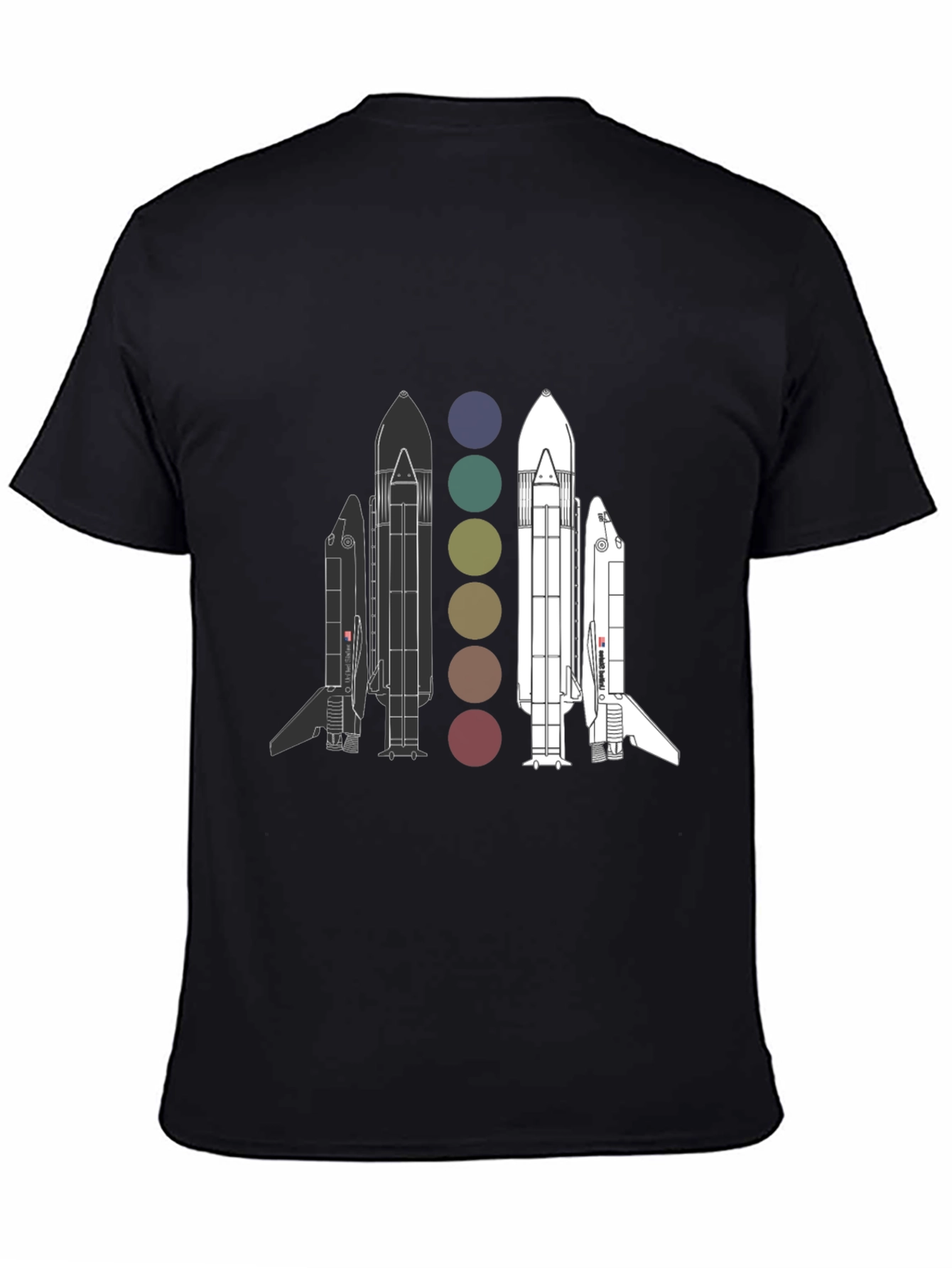 Space Shuttle Evolution T-Shirt - Astronomy Tee