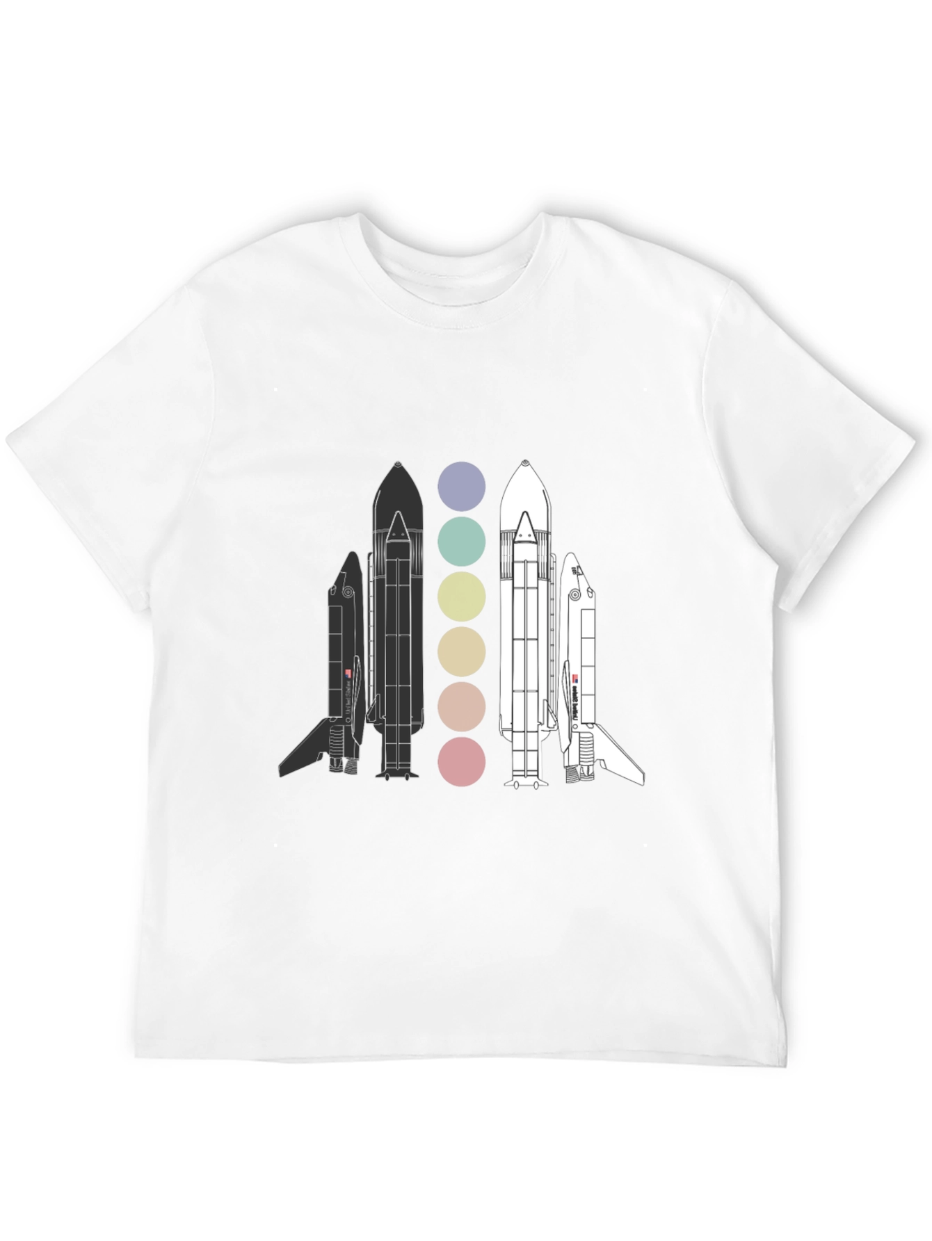 Space Shuttle Evolution T-Shirt - Astronomy Tee