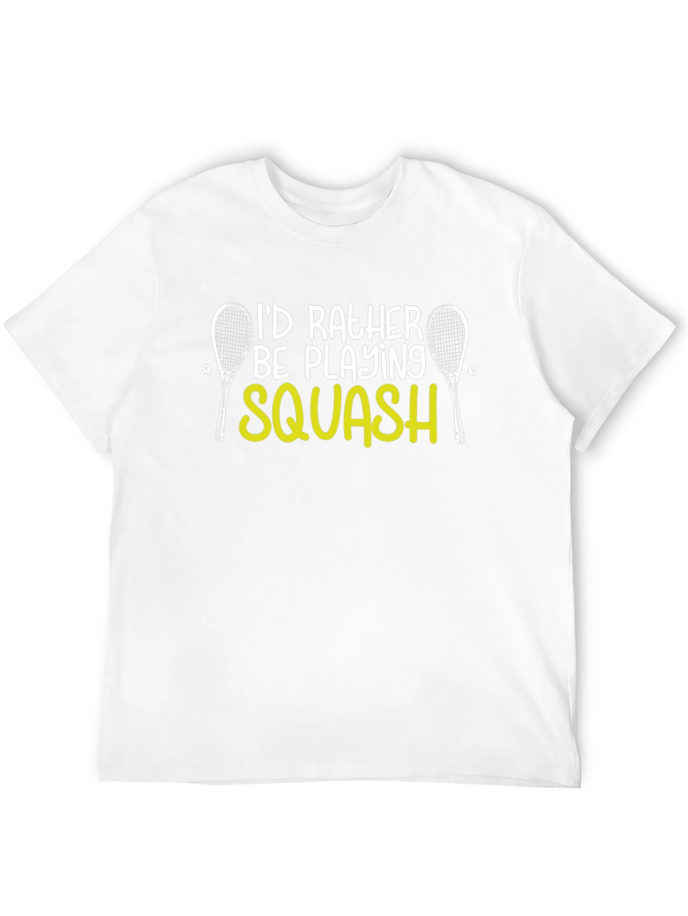 Id Rather Be Playing Squash T-Shirt
