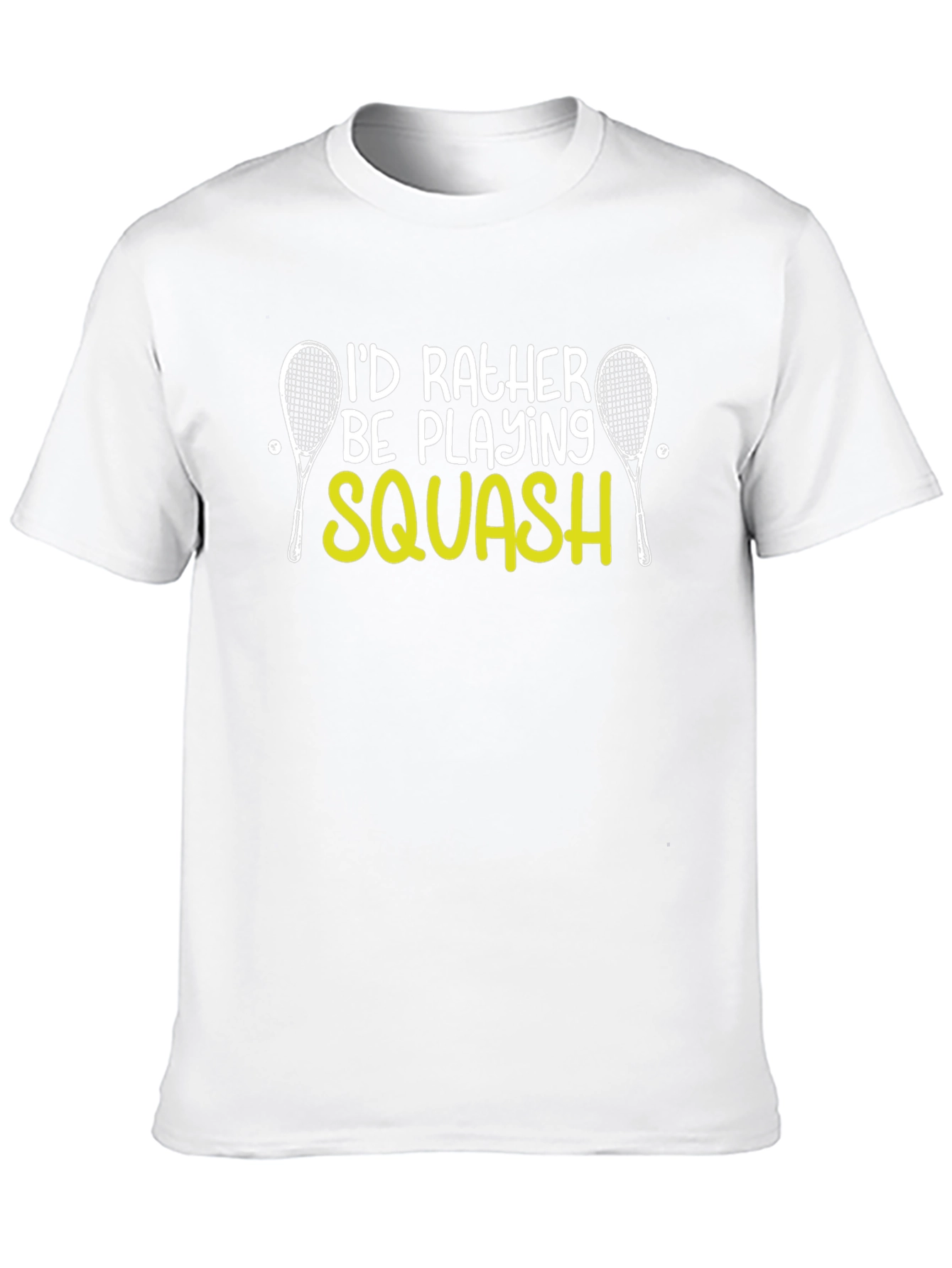 Id Rather Be Playing Squash T-Shirt