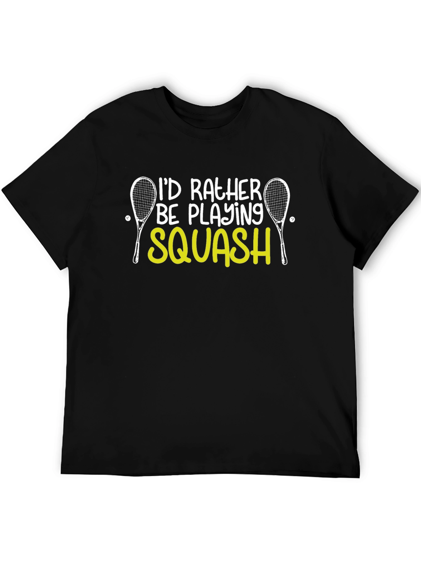 Id Rather Be Playing Squash T-Shirt