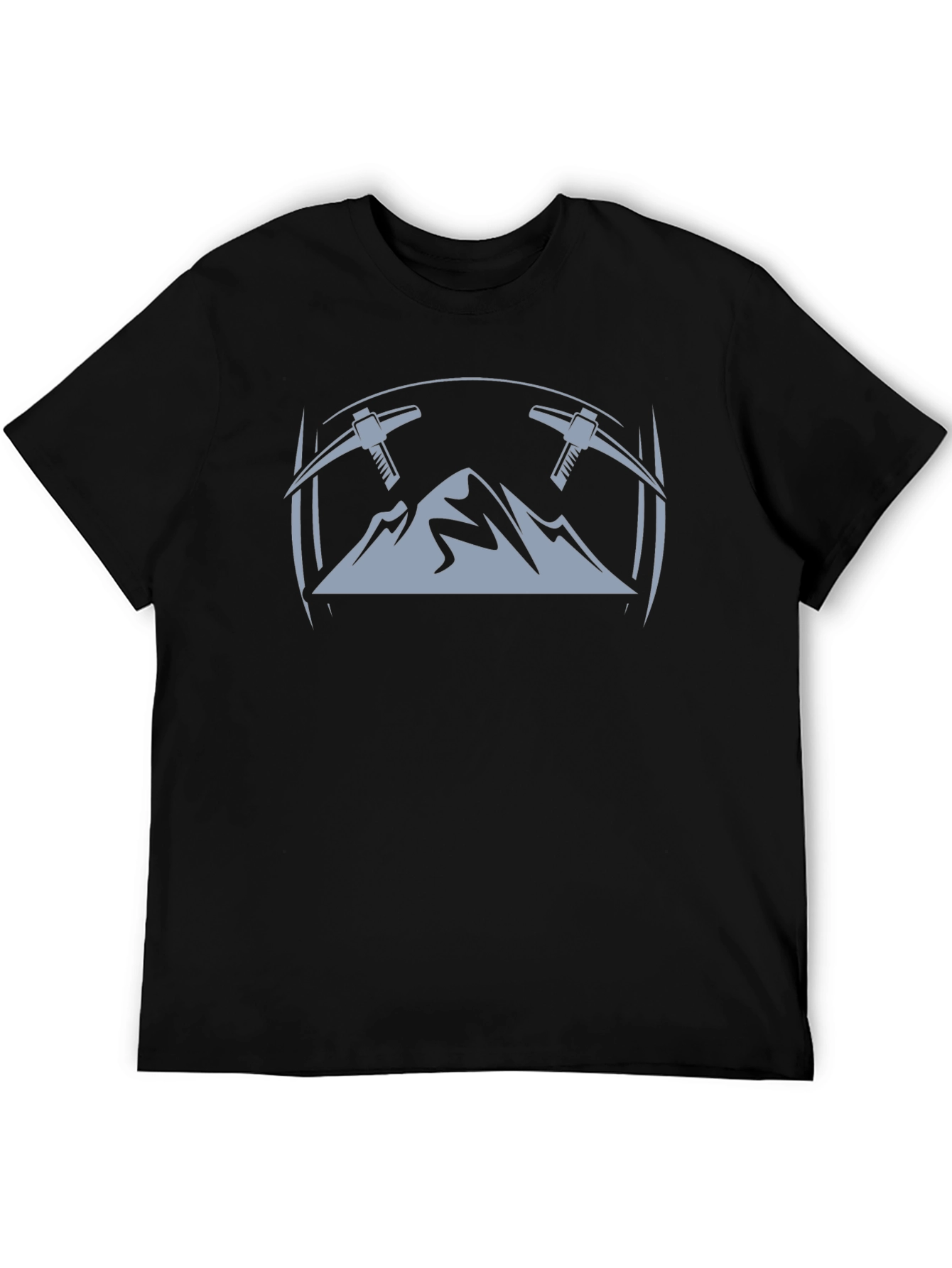 Mountain Miner Graphic T-Shirt - Black