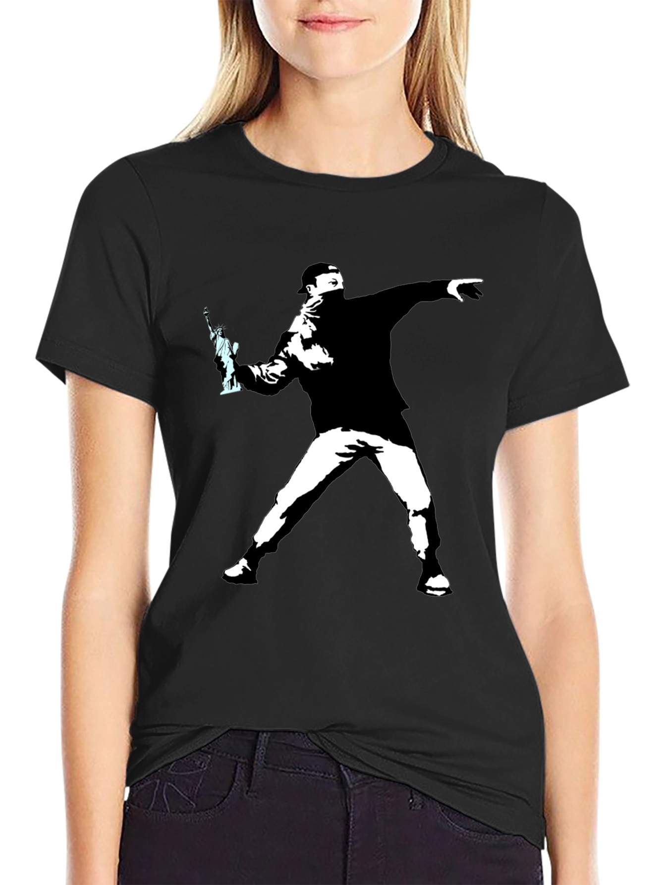 Banksy Statue of Liberty T-Shirt