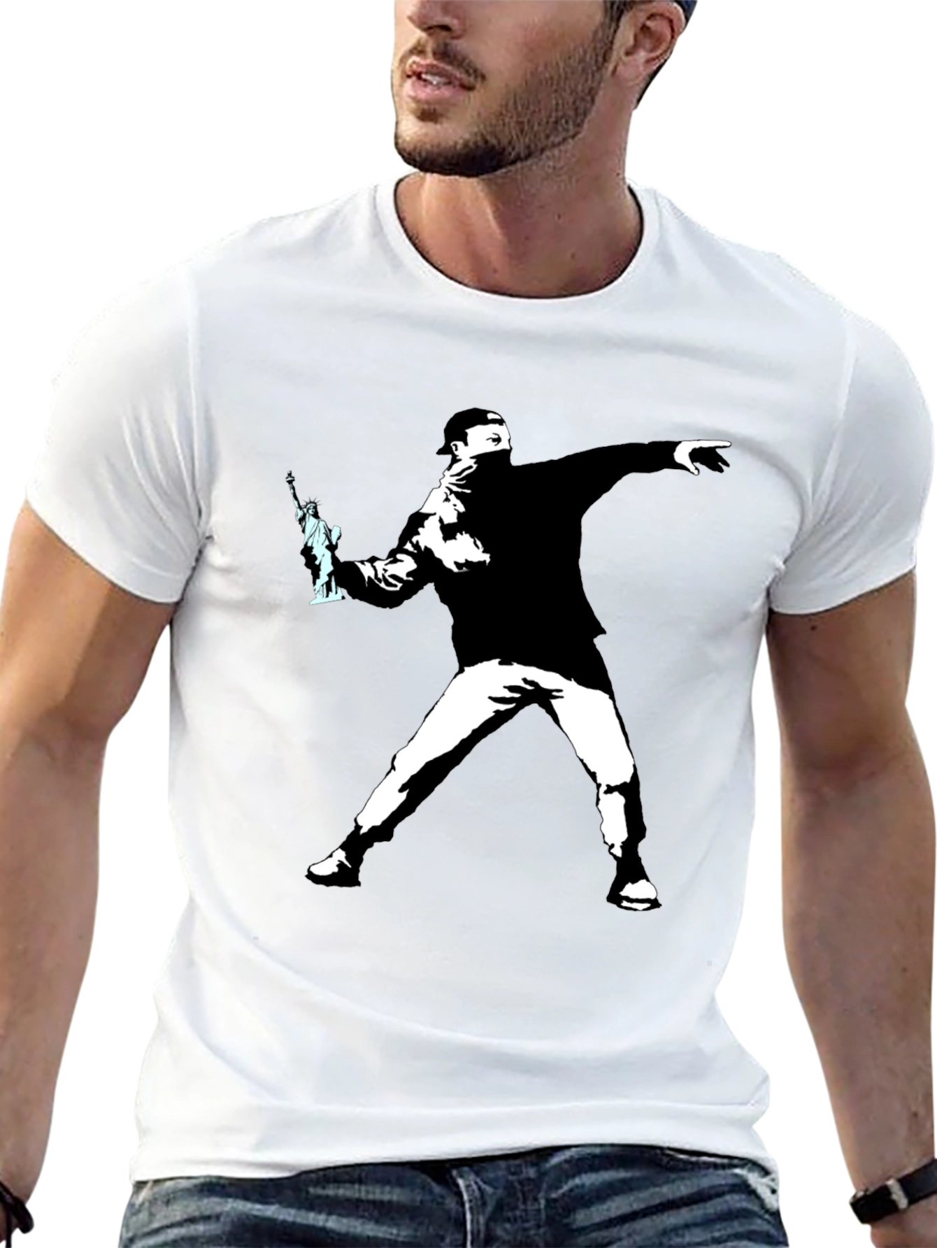 Banksy Statue of Liberty T-Shirt
