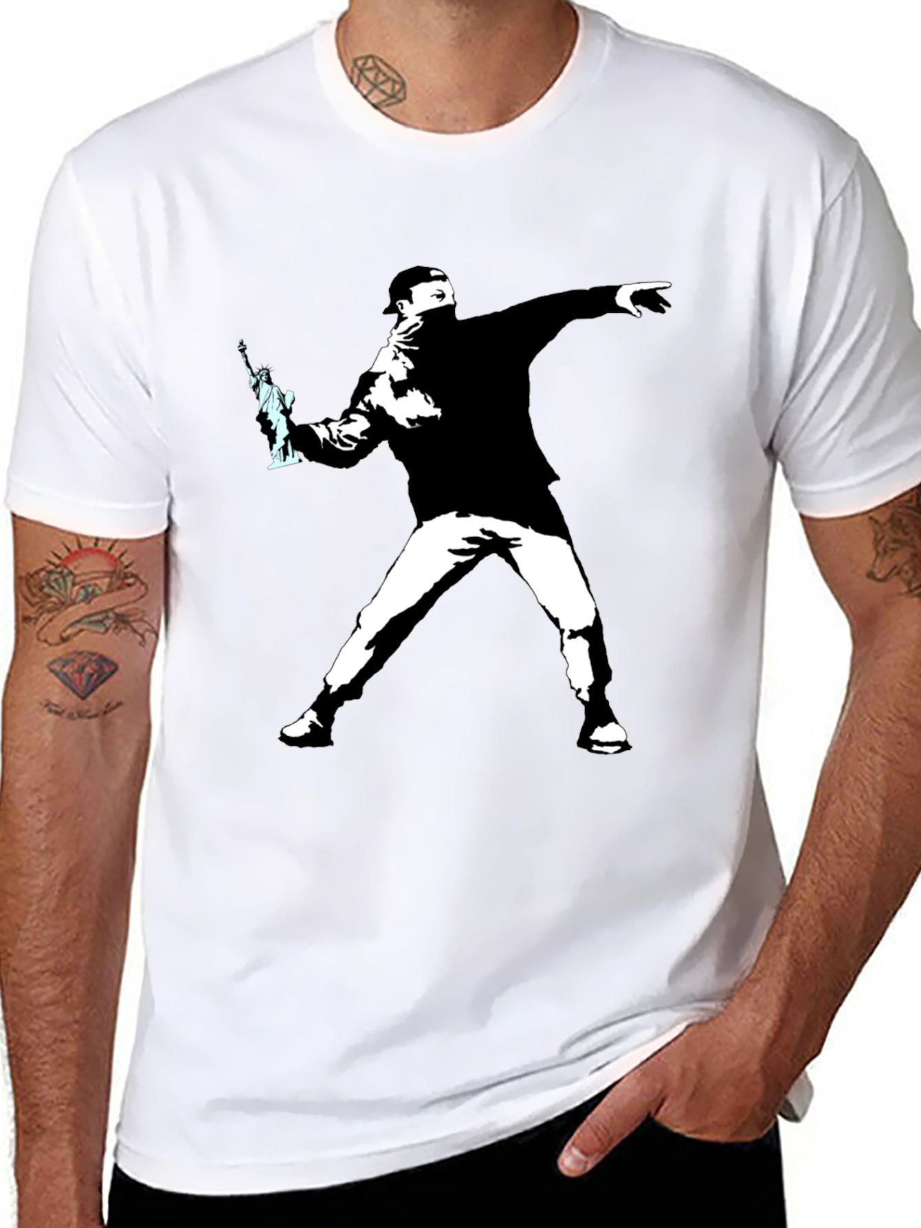 Banksy Statue of Liberty T-Shirt