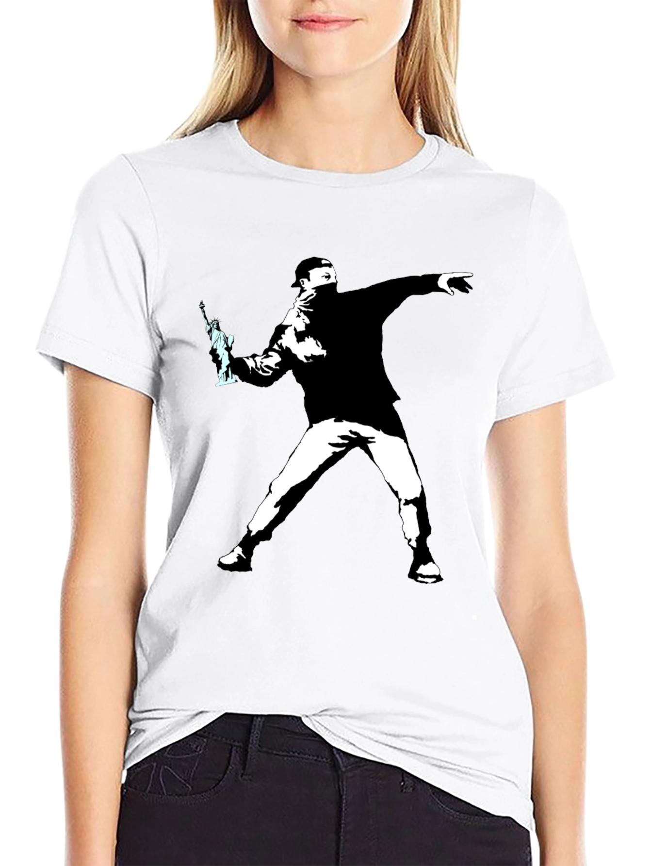 Banksy Statue of Liberty T-Shirt