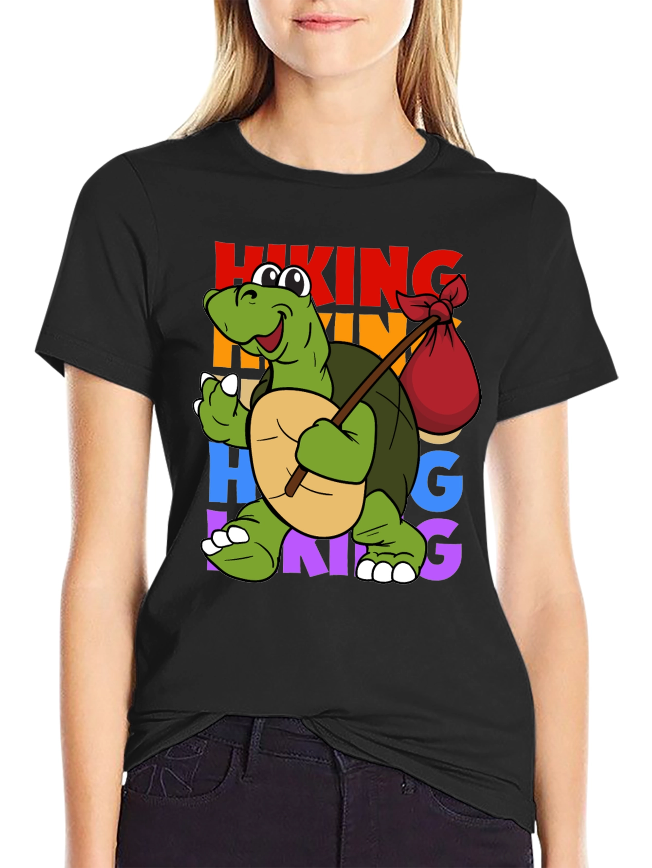Hiking Turtle Graphic Tee