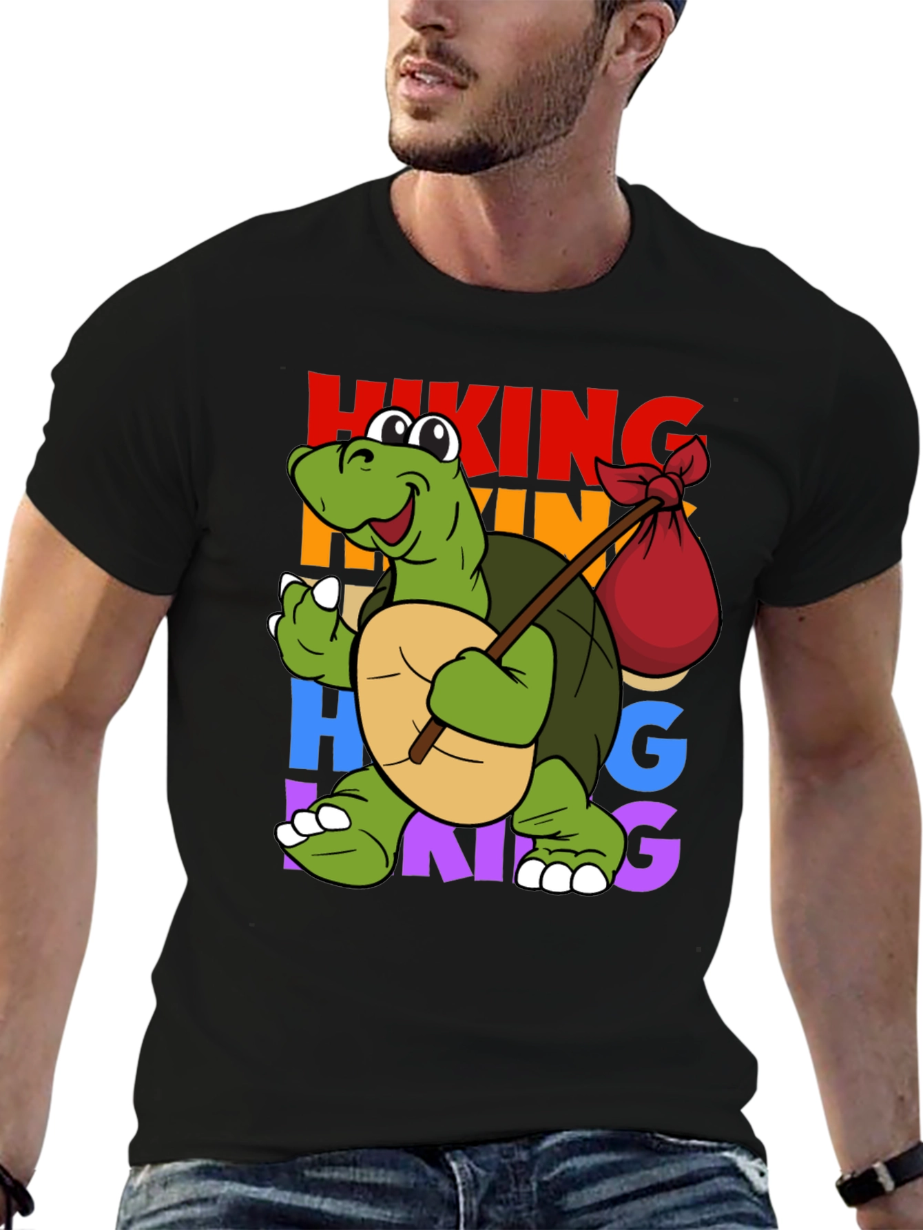 Hiking Turtle Graphic Tee