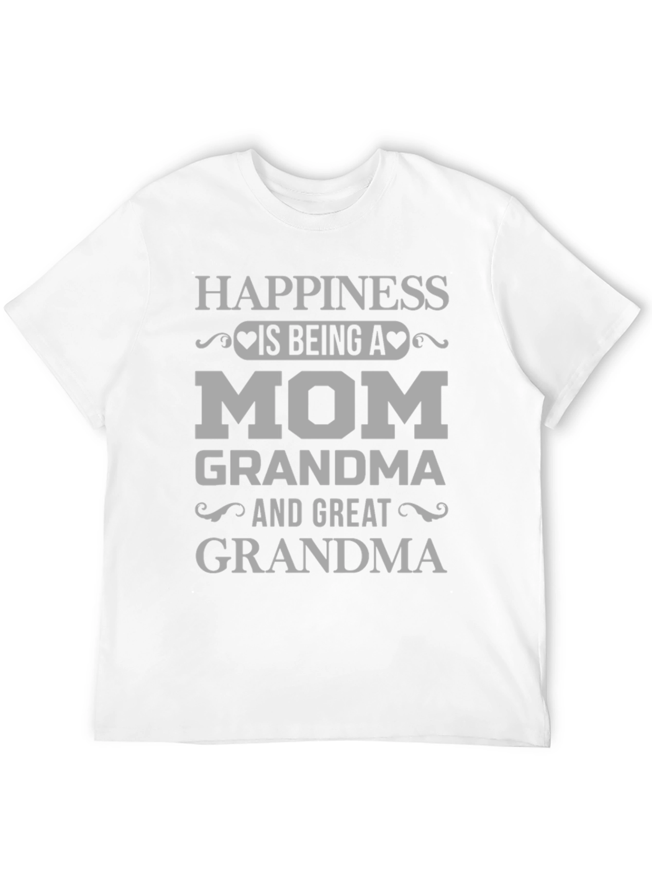 Happiness is Being A Mom Graphic T-Shirt
