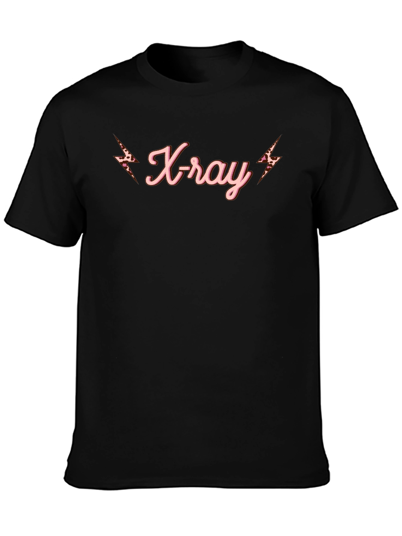 X-Ray Lightning Bolt Graphic Tee - Retro Style