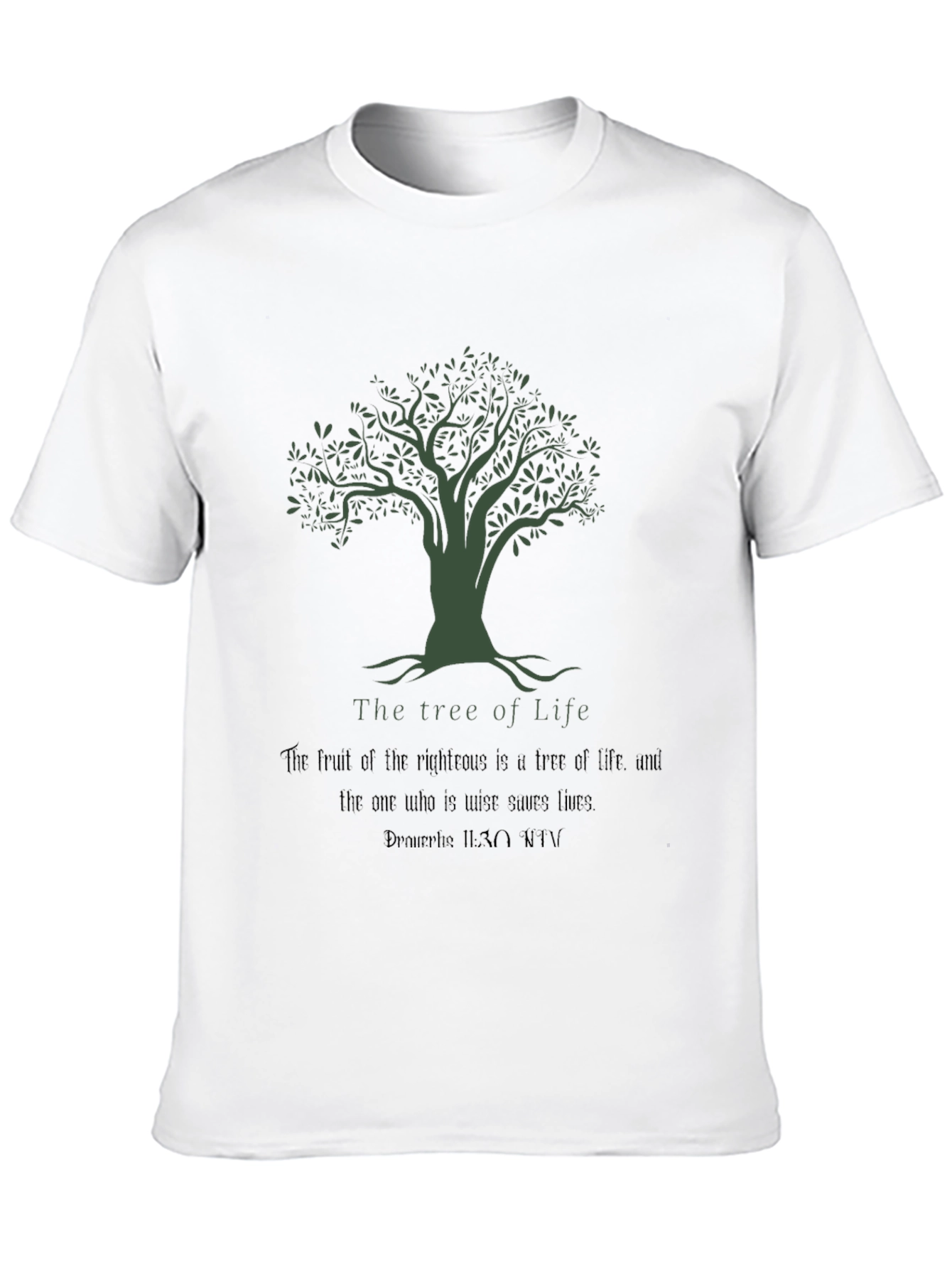 Tree of Life Graphic Tee - Proverbs 11:30