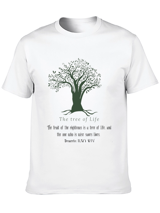 Tree of Life Graphic Tee - Proverbs 11:30