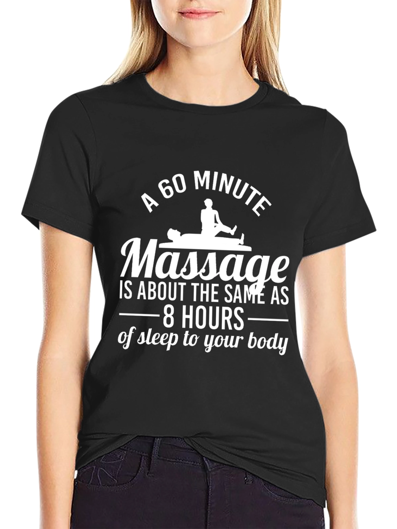 60 Minute Massage T-Shirt - Relaxing Gift