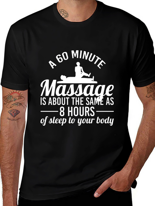 60 Minute Massage T-Shirt - Relaxing Gift