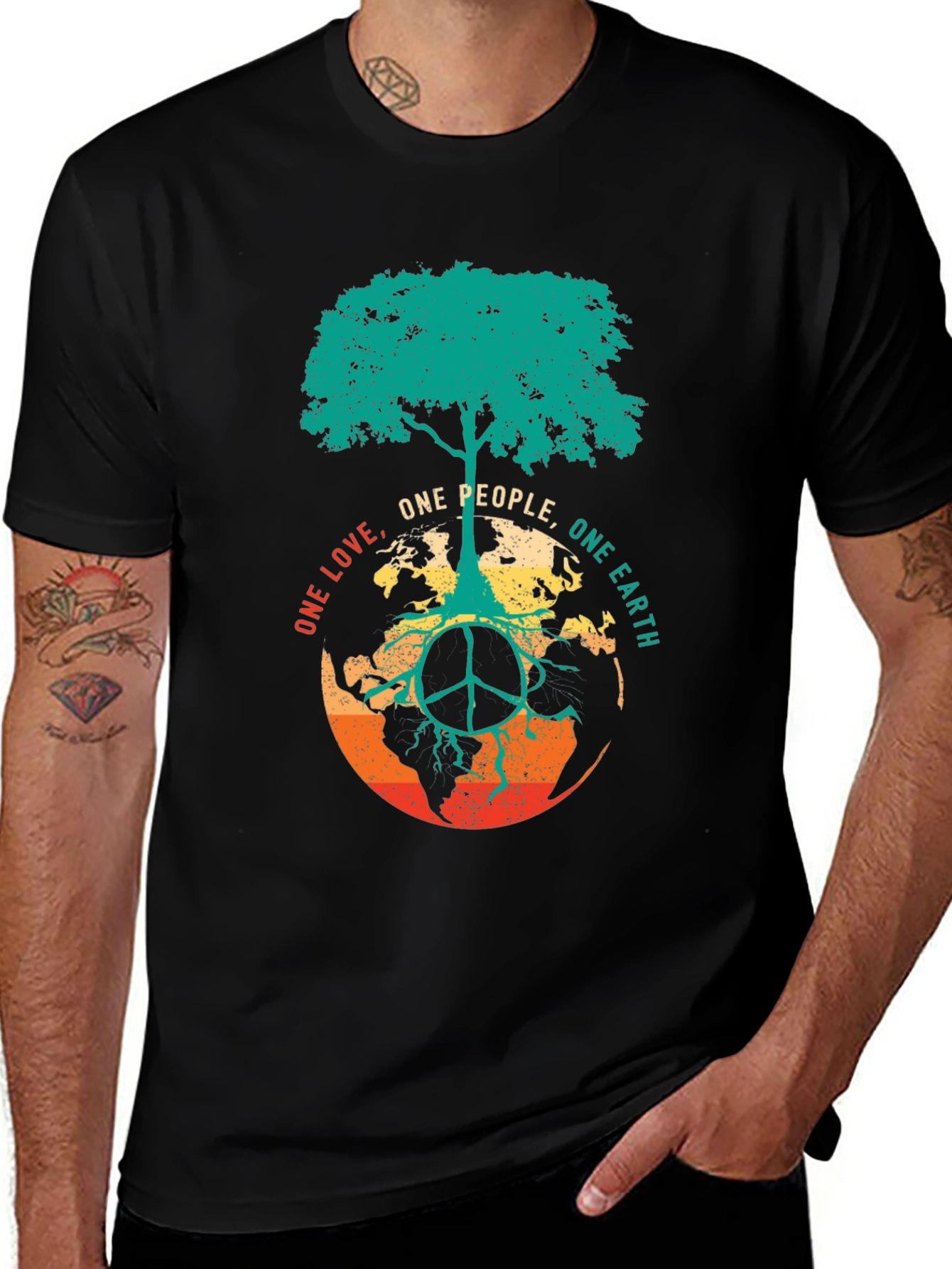 One Love Tree Graphic Tee