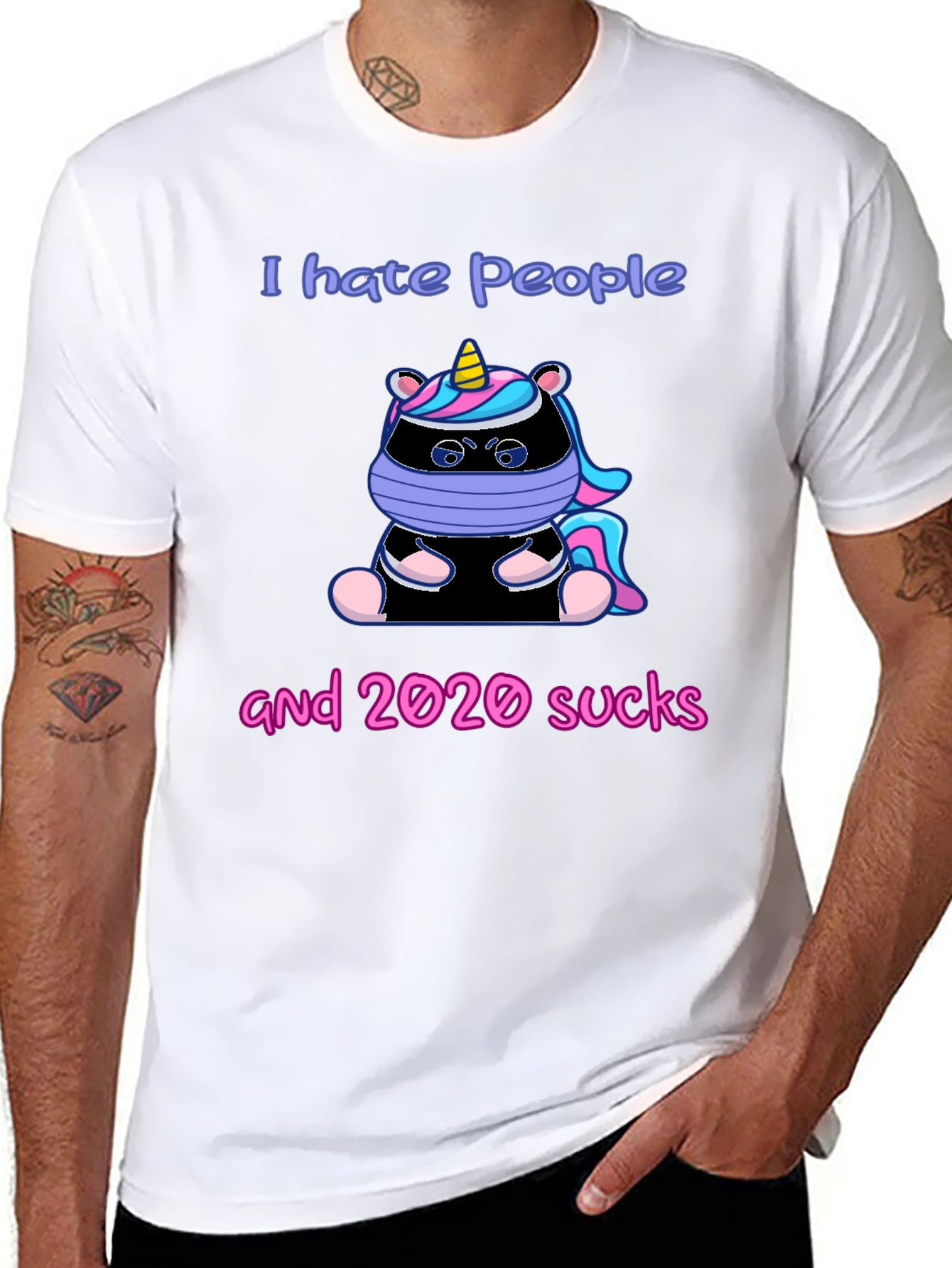 I Hate People & 2020 Sucks T-Shirt