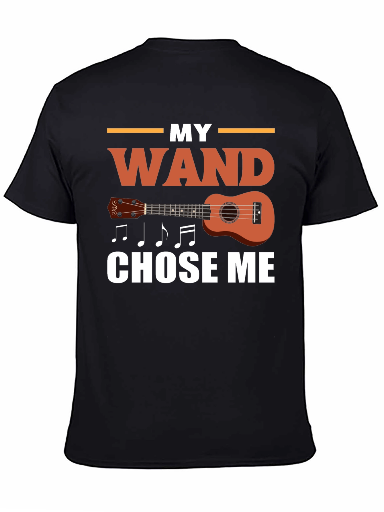 My Wand Chose Me Ukulele T-Shirt