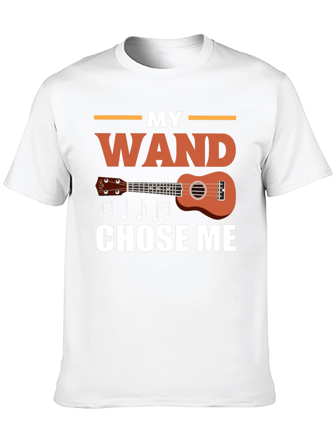 My Wand Chose Me Ukulele T-Shirt