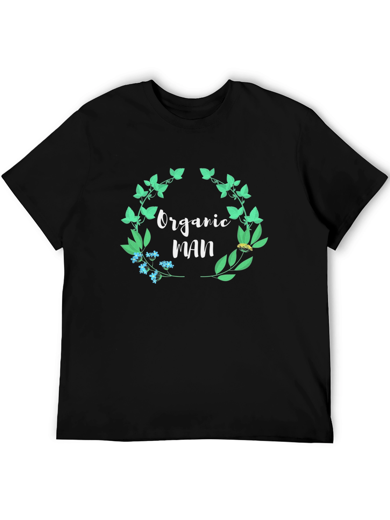 Organic Man Graphic Tee - Black