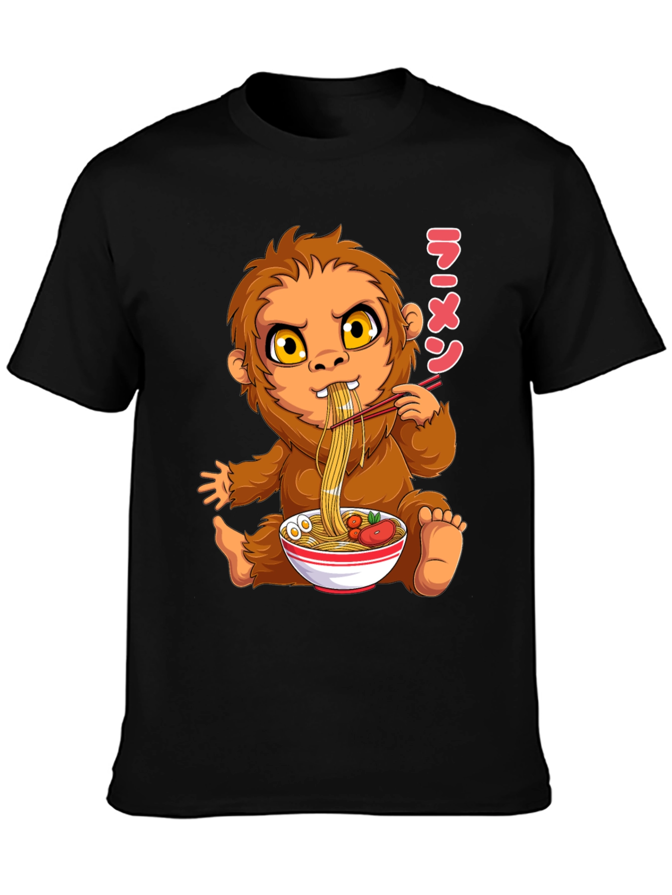 Ramen Loving Sasquatch T-Shirt