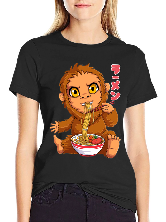 Ramen Loving Sasquatch T-Shirt