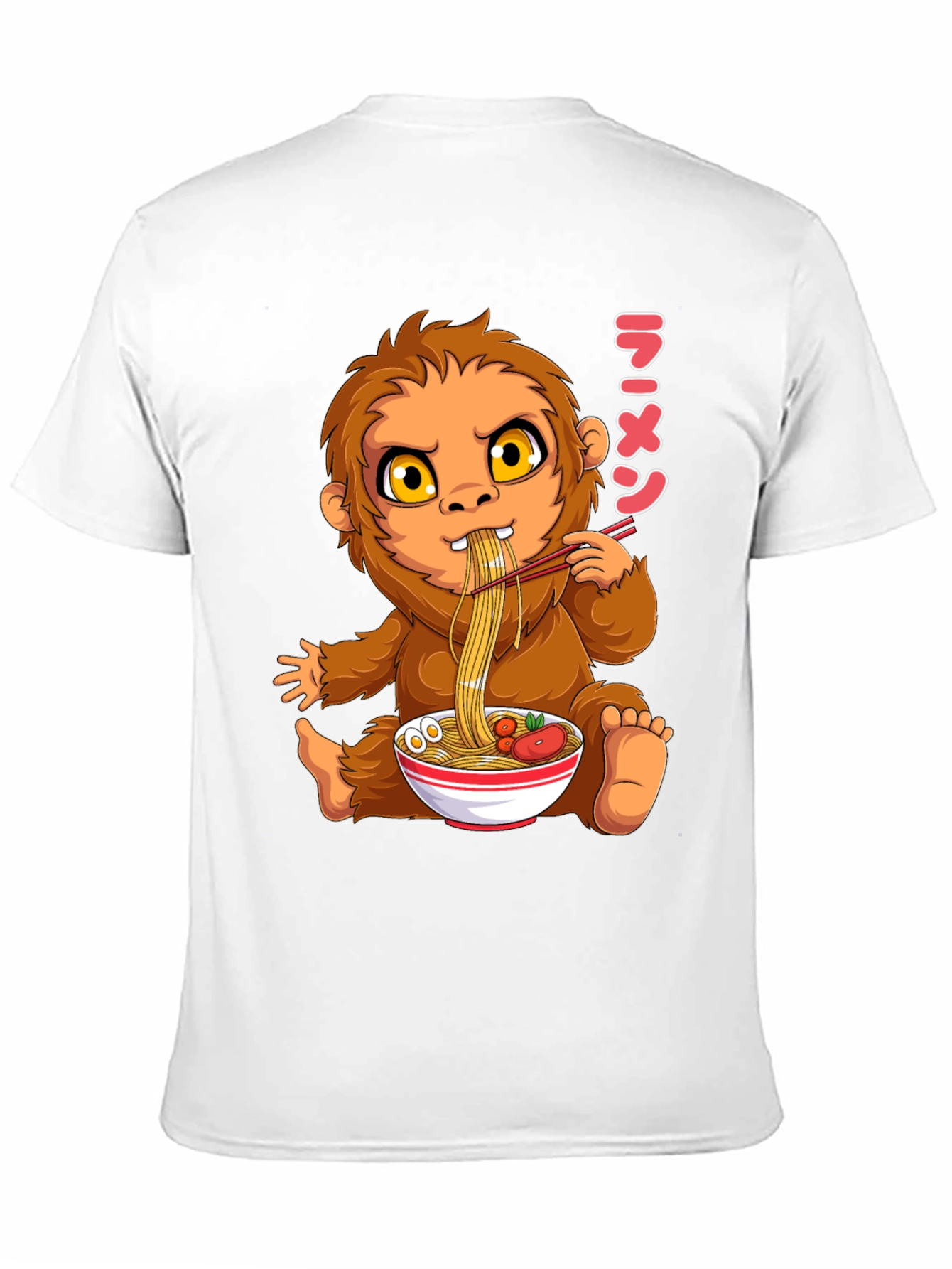 Ramen Loving Sasquatch T-Shirt