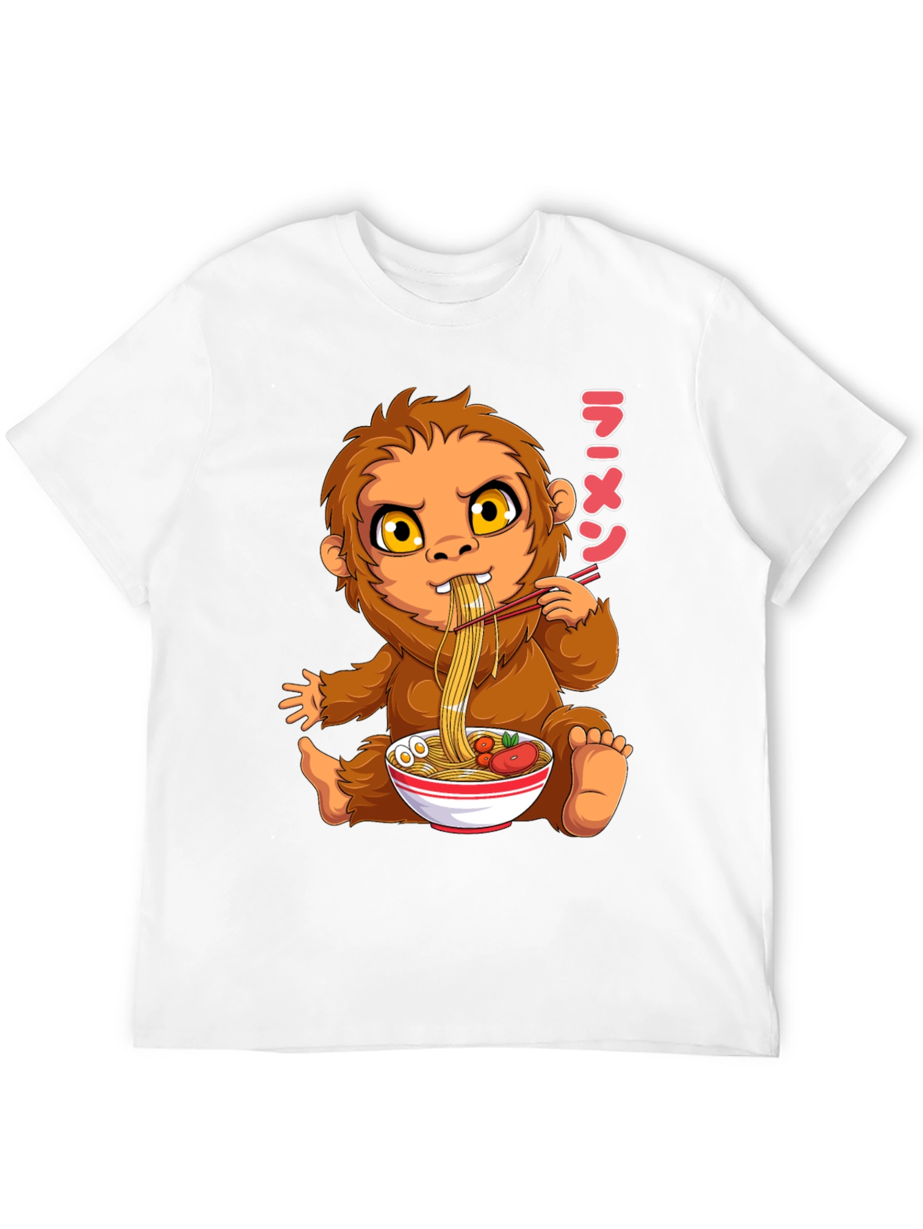 Ramen Loving Sasquatch T-Shirt