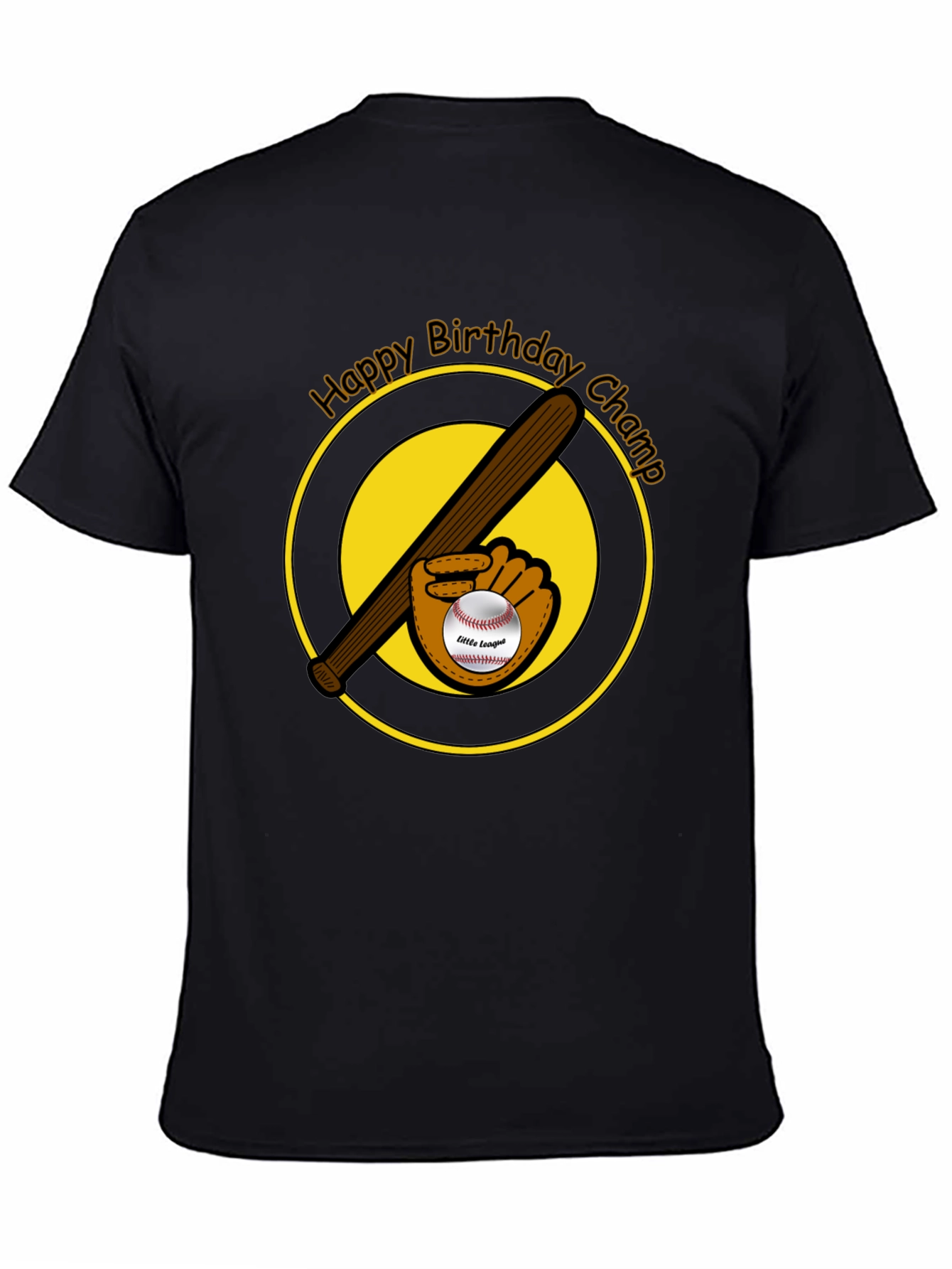 Happy Birthday Champ Baseball T-Shirt