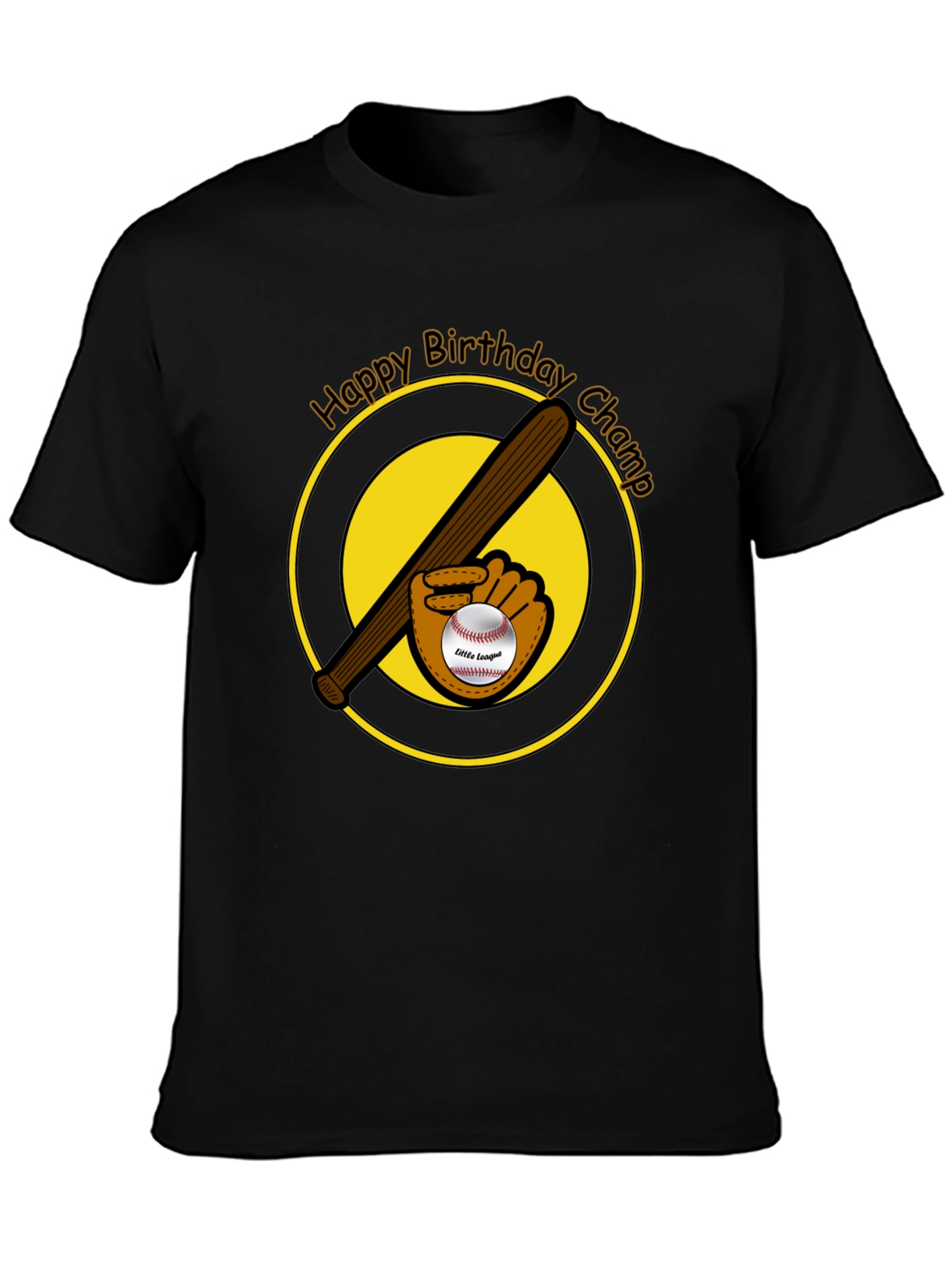 Happy Birthday Champ Baseball T-Shirt