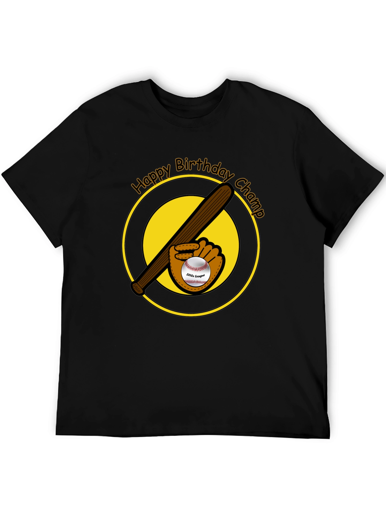 Happy Birthday Champ Baseball T-Shirt