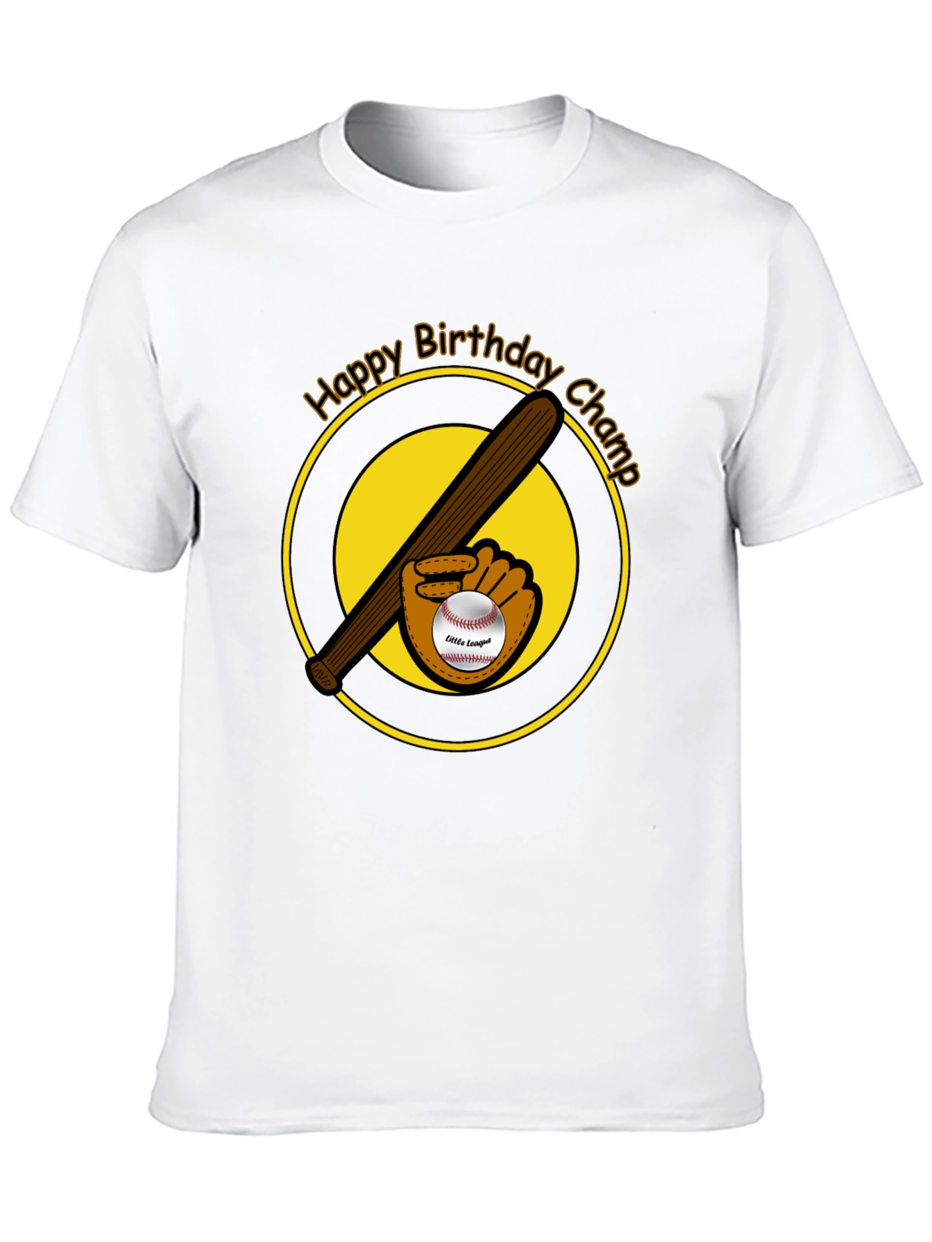 Happy Birthday Champ Baseball T-Shirt