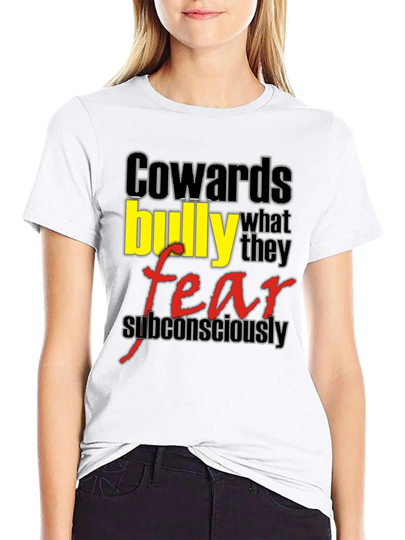 Cowards Bully Fear T-Shirt