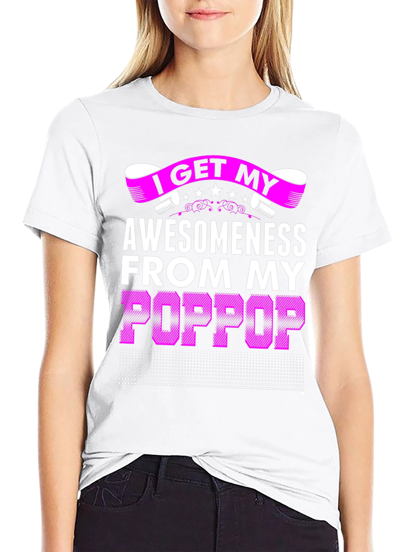 Awesomeness from My Poppop Graphic T-Shirt