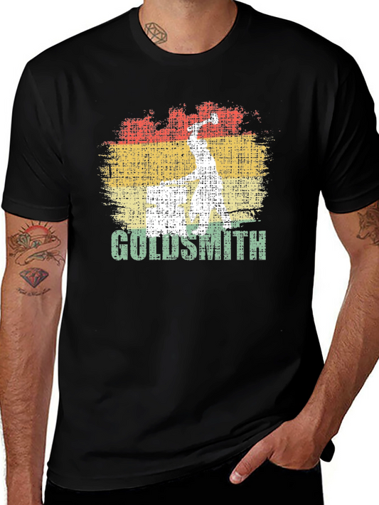 Vintage Goldsmith T-Shirt - Retro Style Jewelry Maker Tee