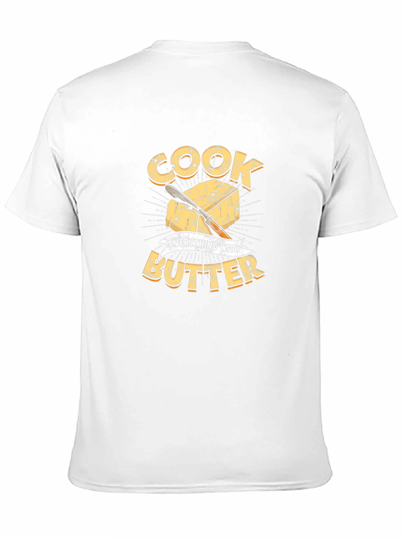 Cook Everything With Butter T-Shirt Chef Shirt