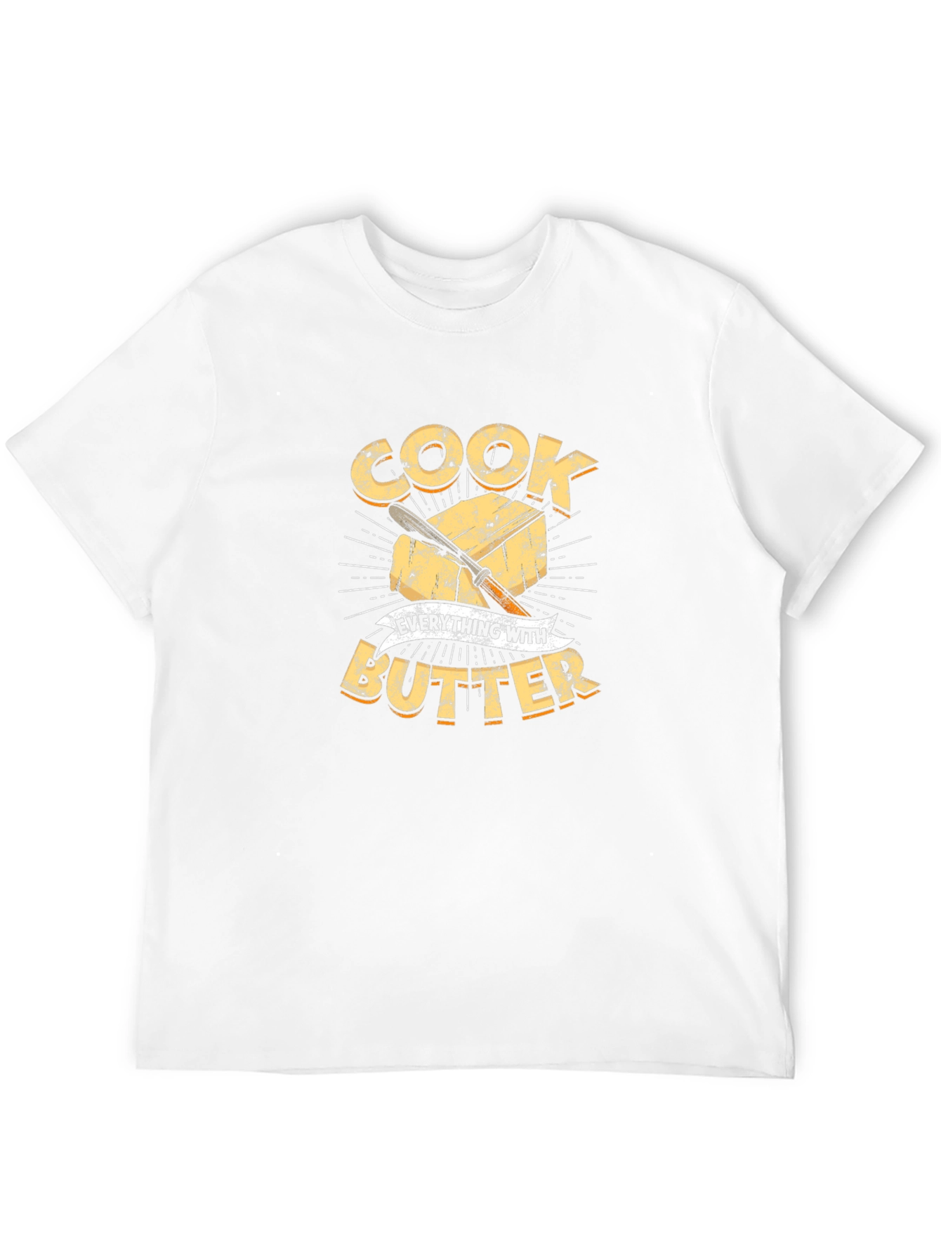 Cook Everything With Butter T-Shirt Chef Shirt
