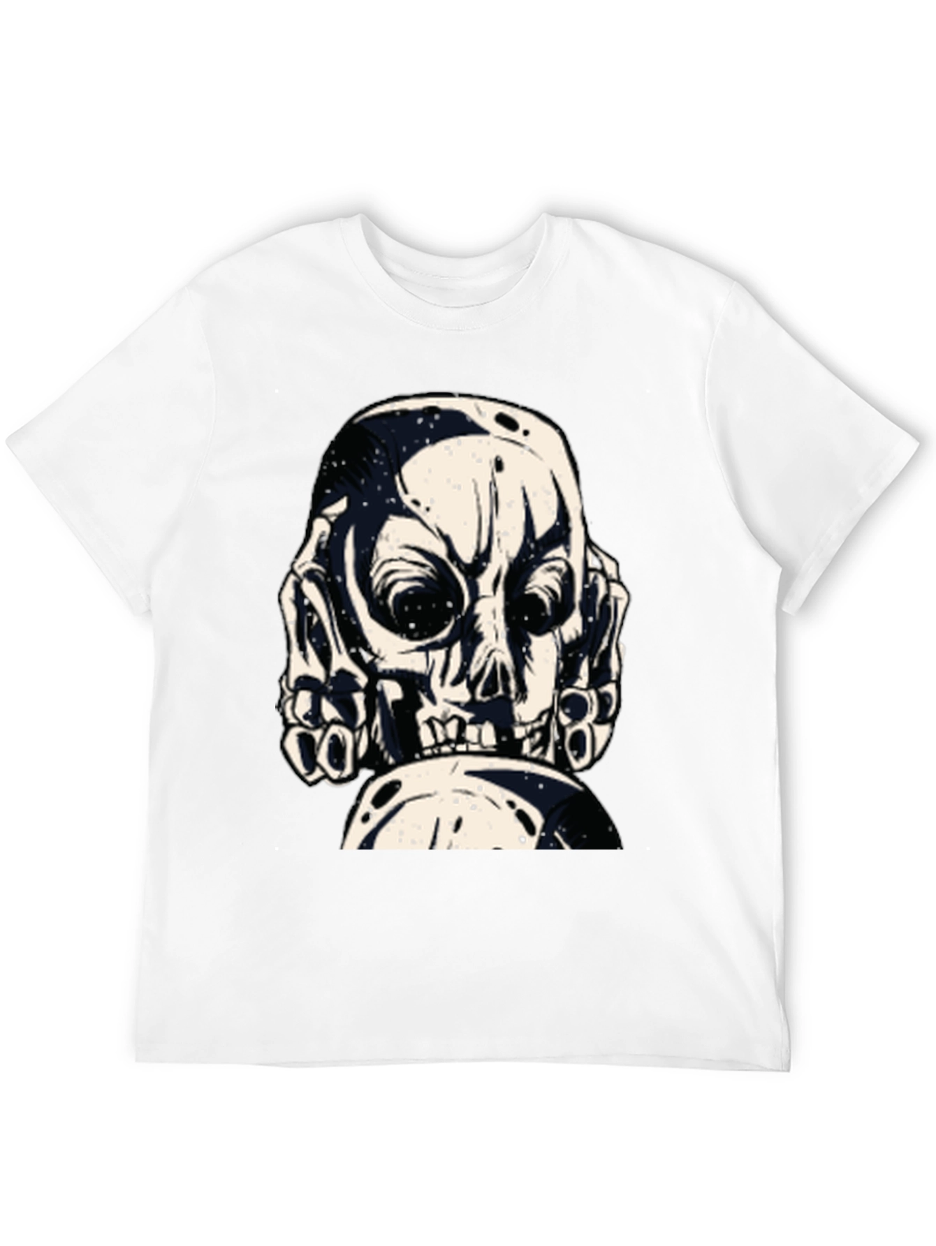 Skull Graphic Tee - Bold & Edgy Design