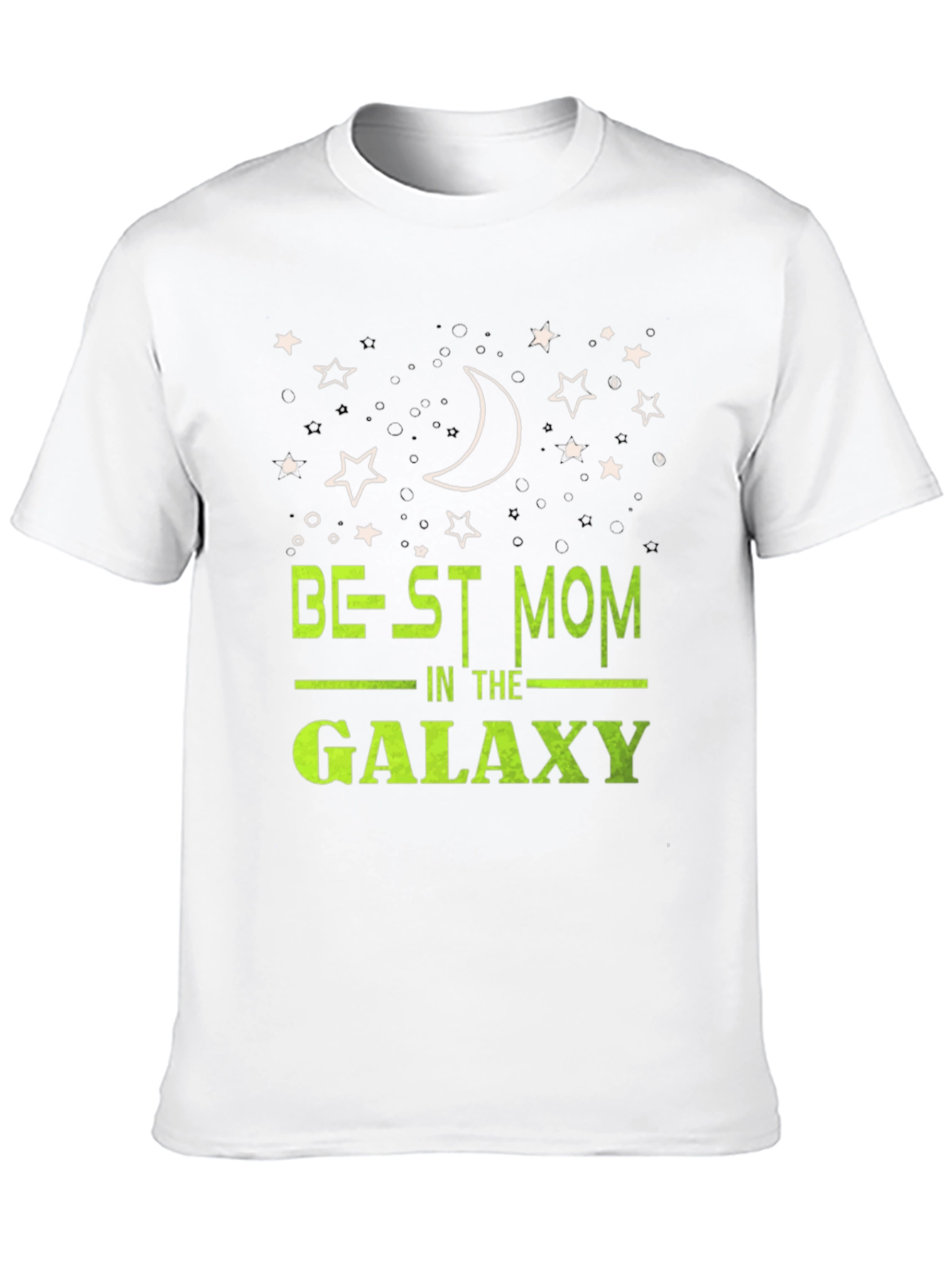 Best Mom in the Galaxy Black T-Shirt