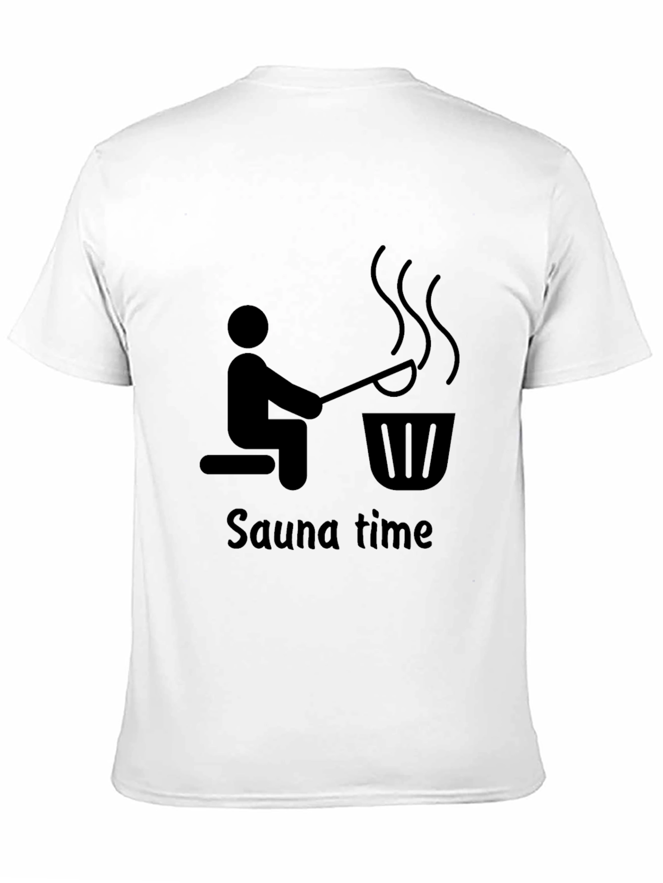 Sauna Time Graphic T-Shirt - Relax & Unwind